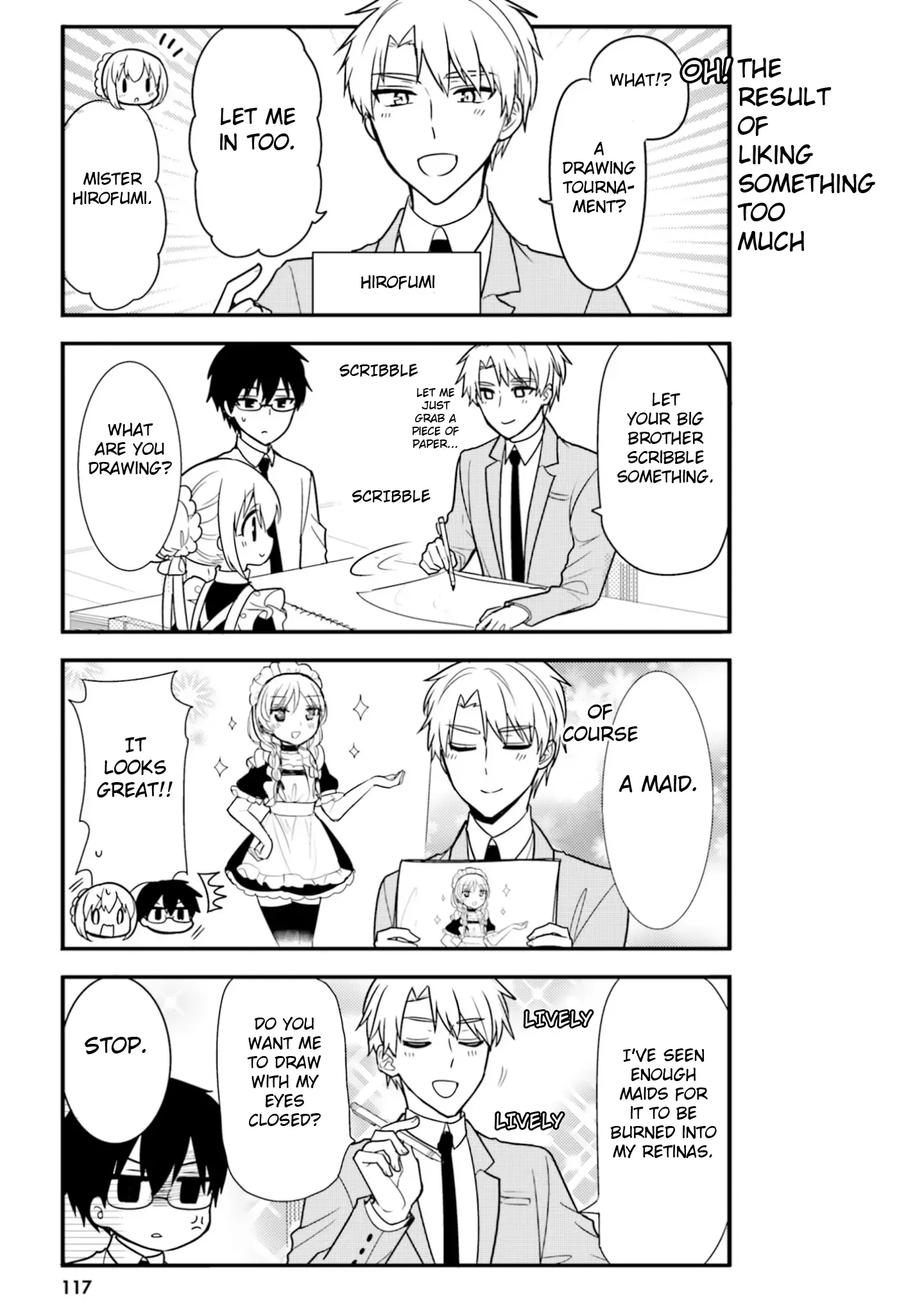 Maid-san in My House Chapter 50.5 page 5