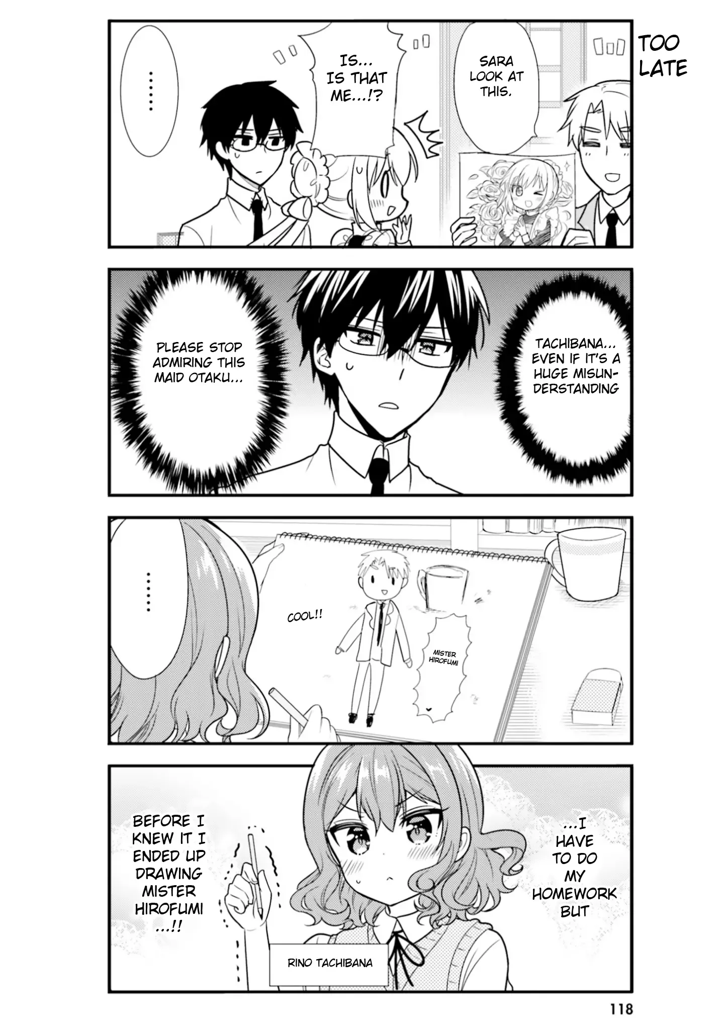 Maid-san in My House Chapter 50.5 page 6