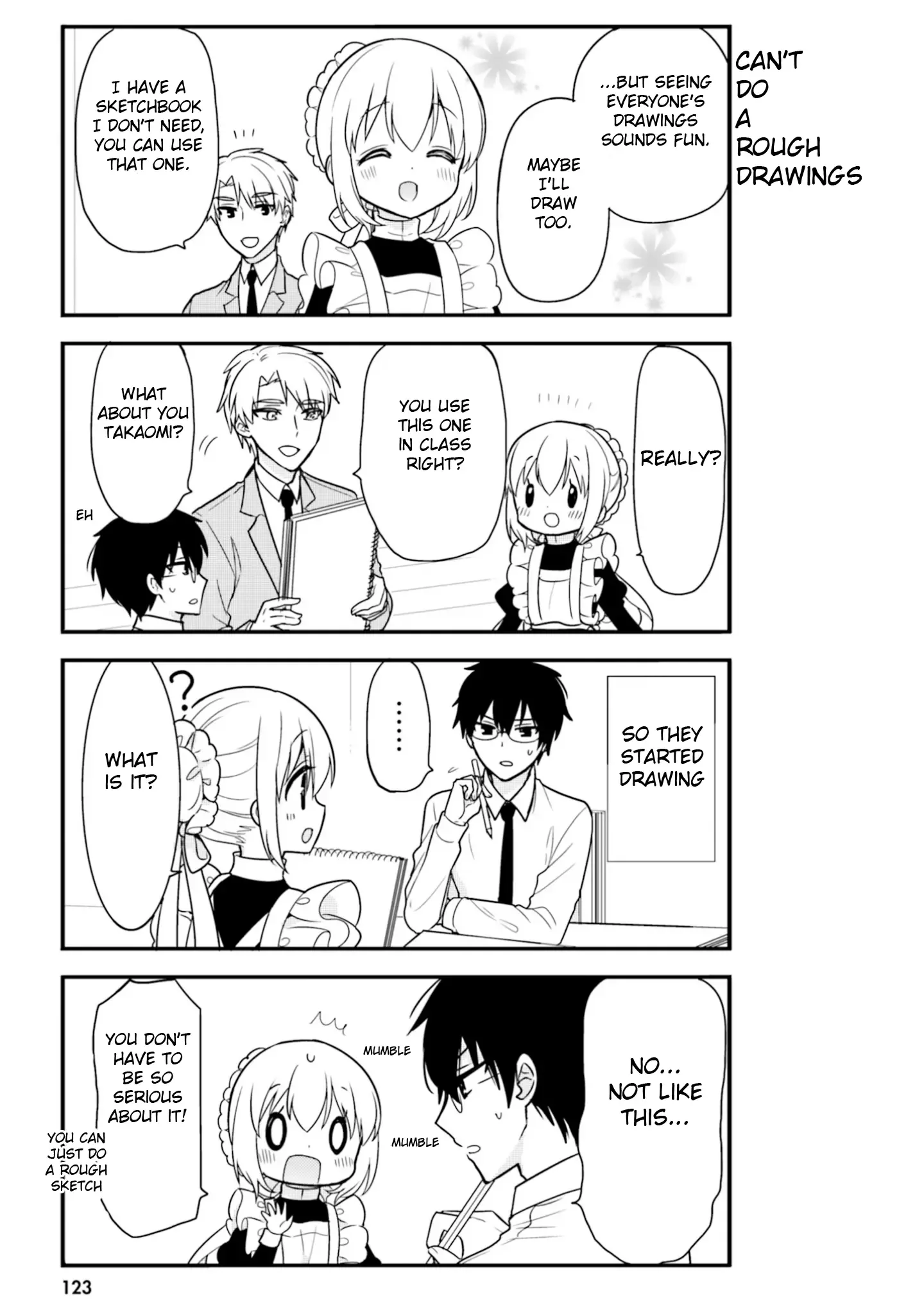 Maid-san in My House Chapter 50.5 page 11