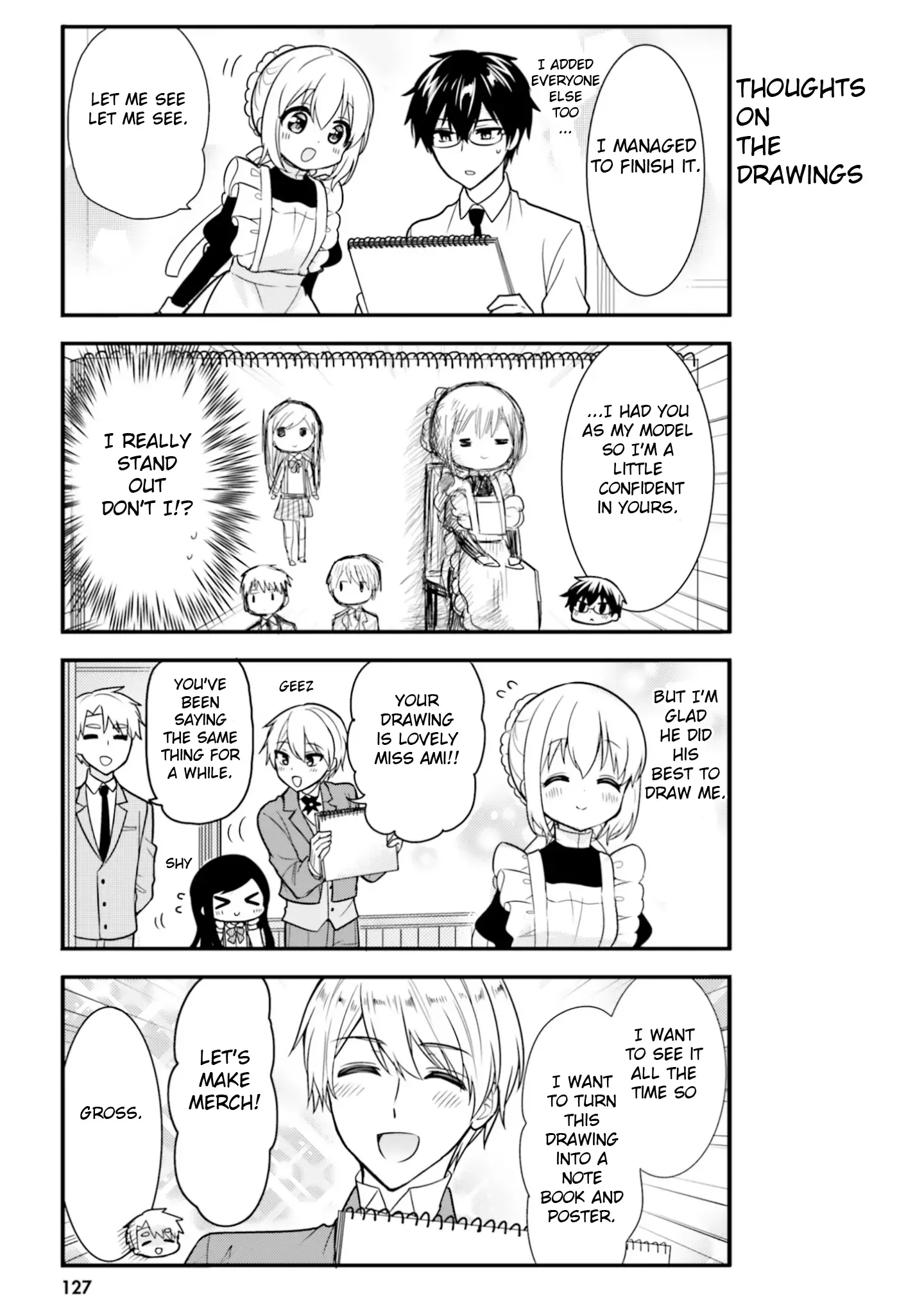 Maid-san in My House Chapter 50.5 page 15