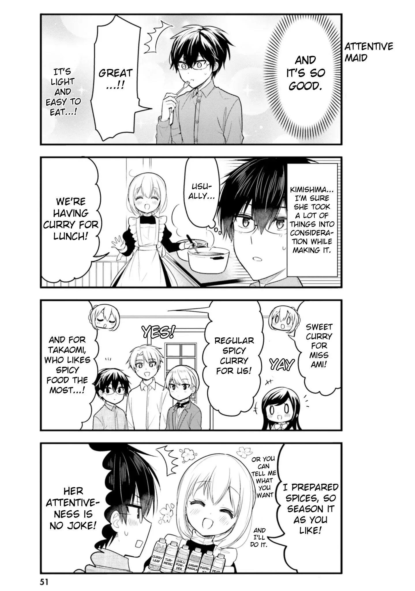 Maid-san in My House Chapter 65 page 3