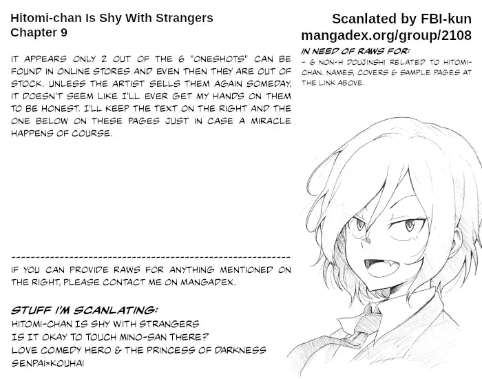 Hitomi-chan Is Shy With Strangers Chapter 9 page 14