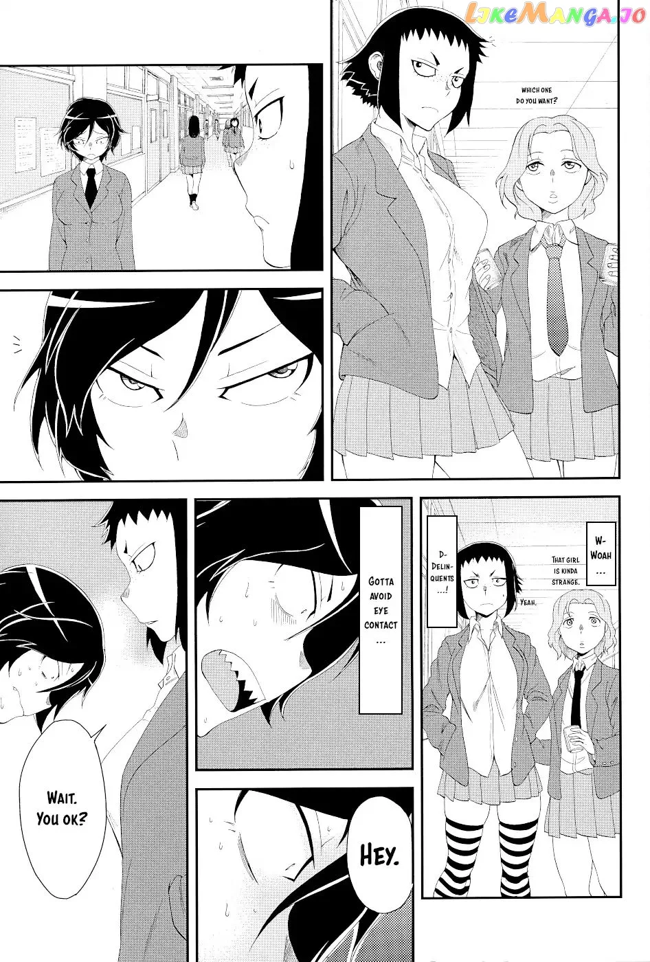 Hitomi-chan Is Shy With Strangers Chapter 15.1 page 7