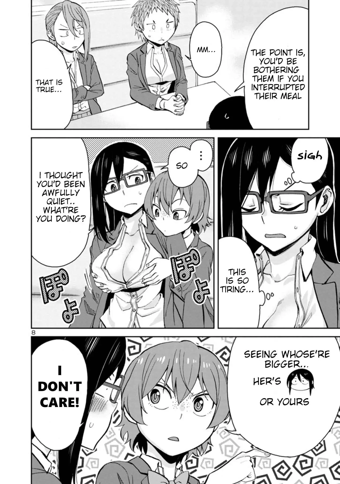 Hitomi-chan Is Shy With Strangers Chapter 83 page 8