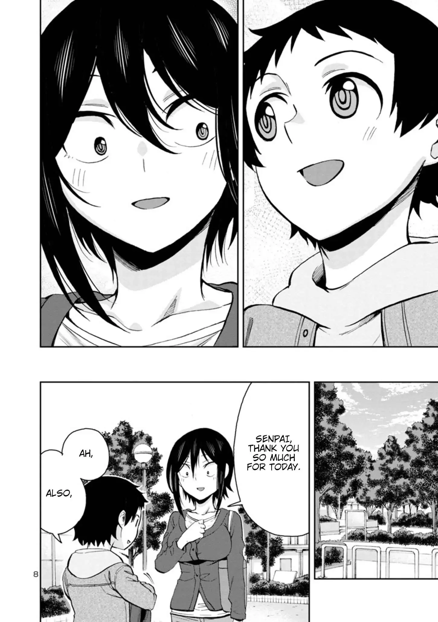 Hitomi-chan Is Shy With Strangers Chapter 84 page 8