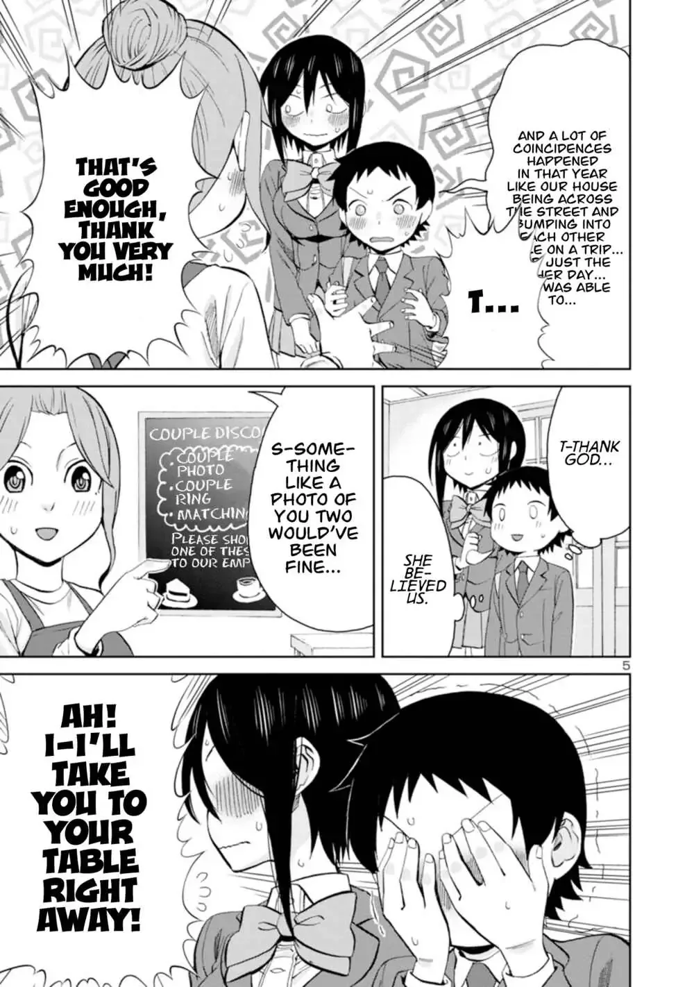 Hitomi-chan Is Shy With Strangers Chapter 87 page 5