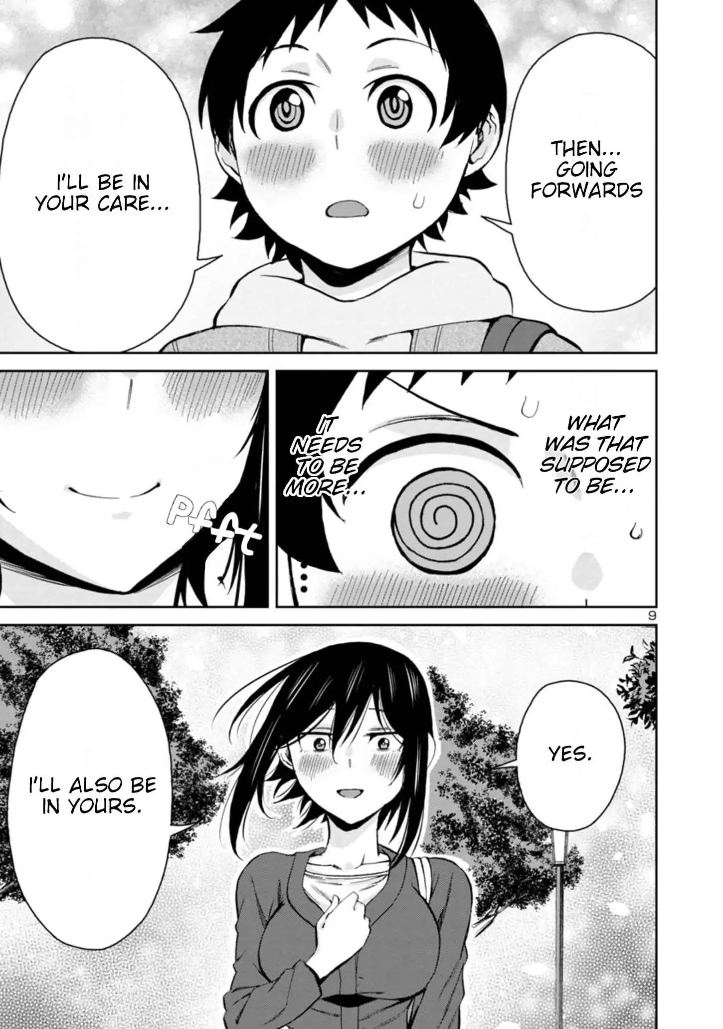 Hitomi-chan Is Shy With Strangers Chapter 85 page 9