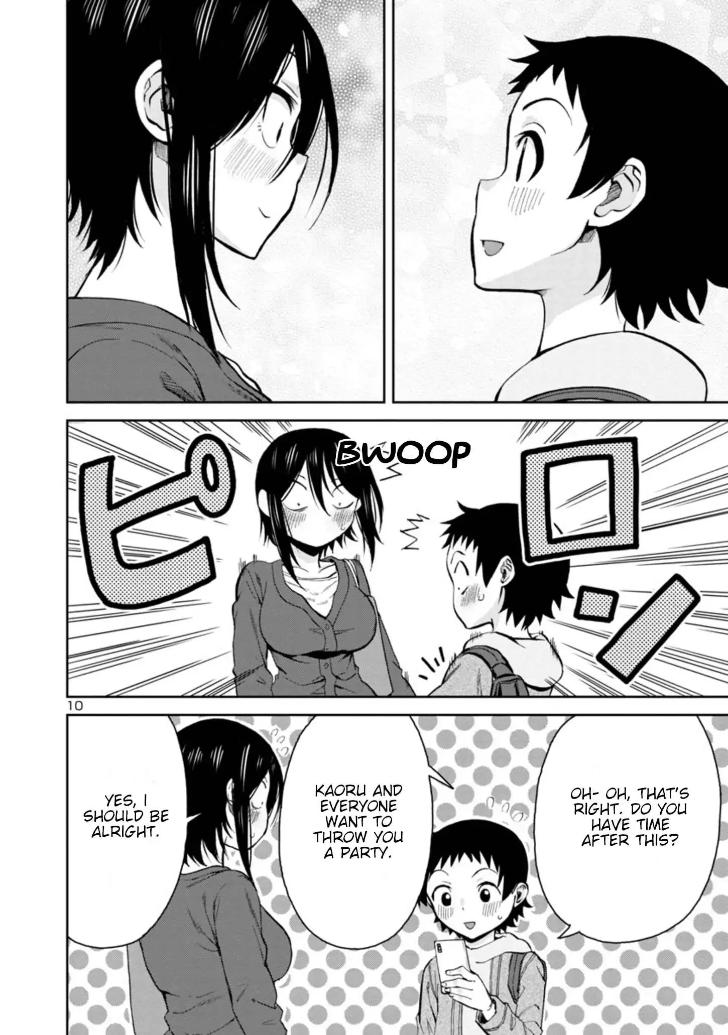 Hitomi-chan Is Shy With Strangers Chapter 85 page 10