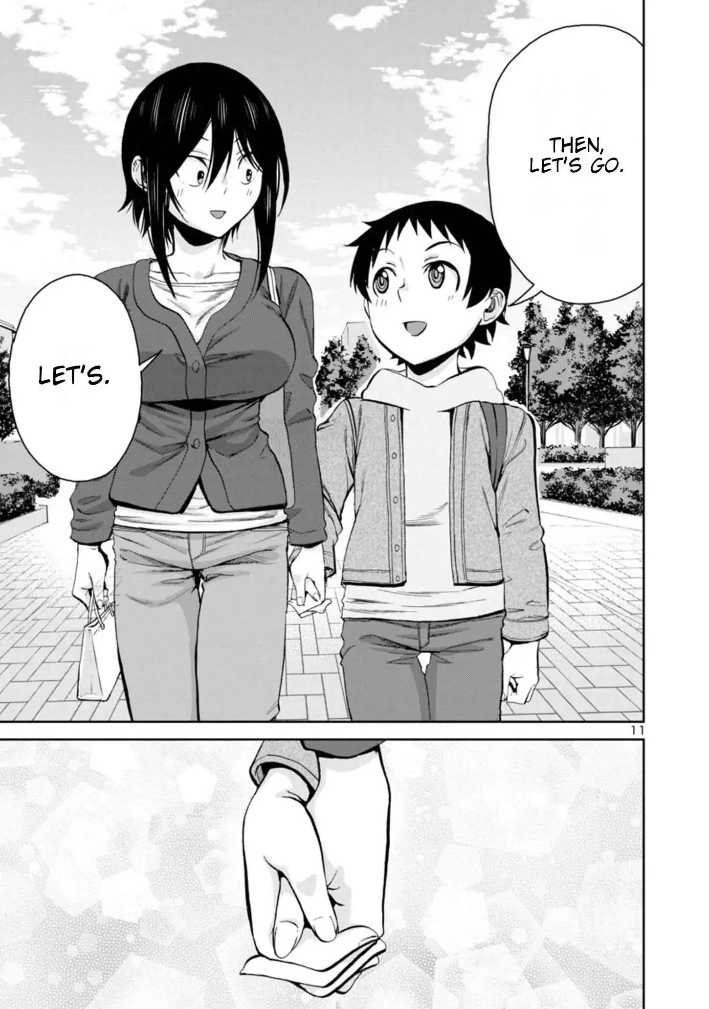 Hitomi-chan Is Shy With Strangers Chapter 85 page 11