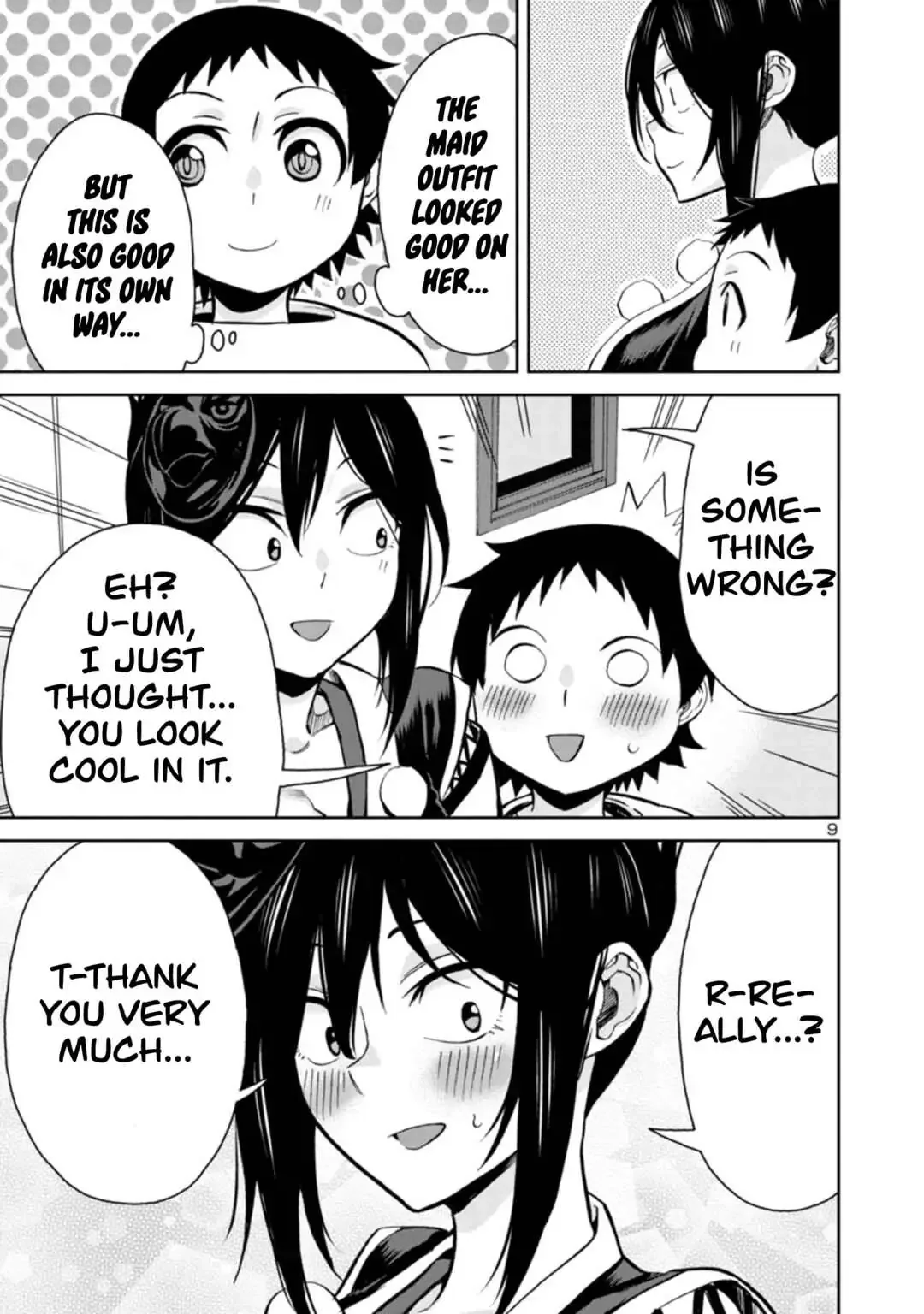 Hitomi-chan Is Shy With Strangers Chapter 90 page 9