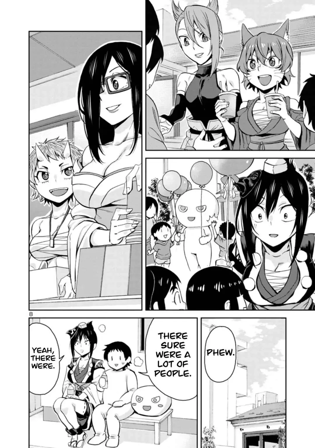 Hitomi-chan Is Shy With Strangers Chapter 90 page 8