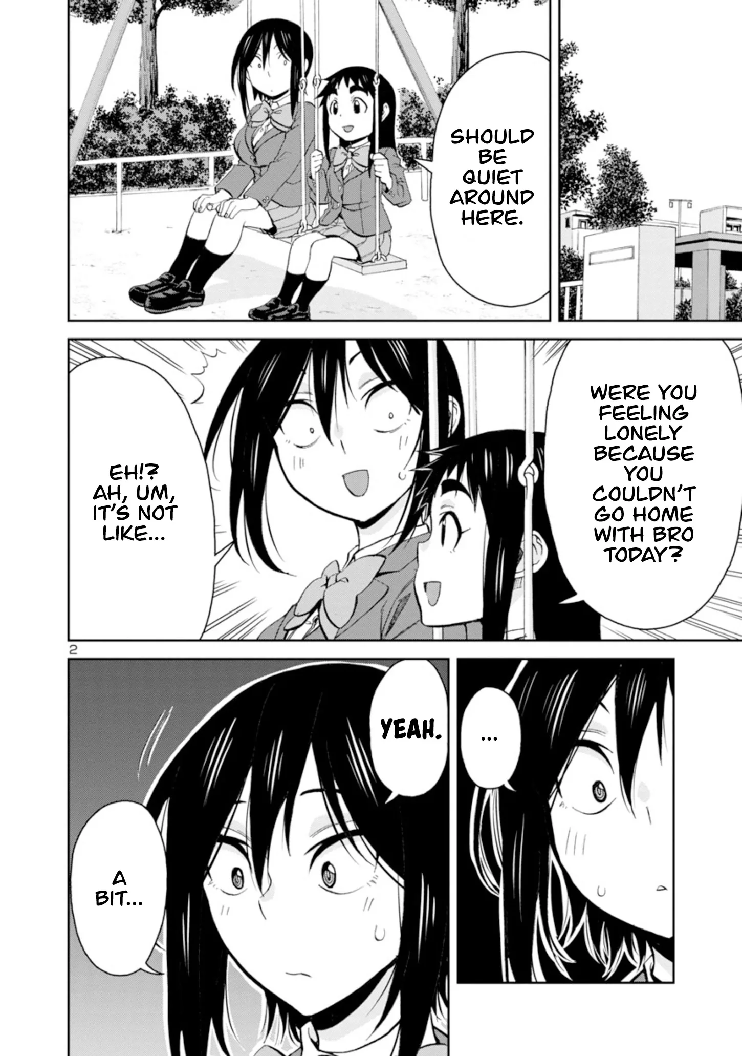 Hitomi-chan Is Shy With Strangers Chapter 93 page 3