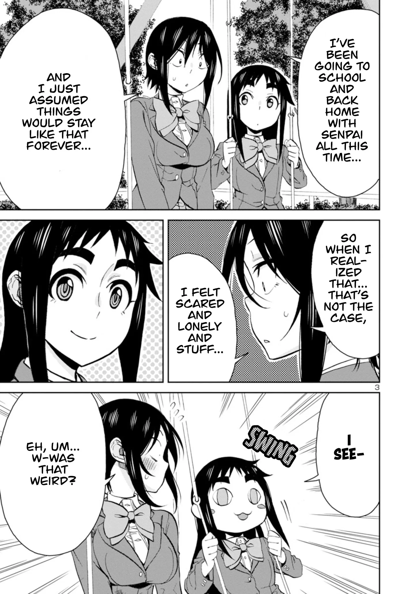 Hitomi-chan Is Shy With Strangers Chapter 93 page 4