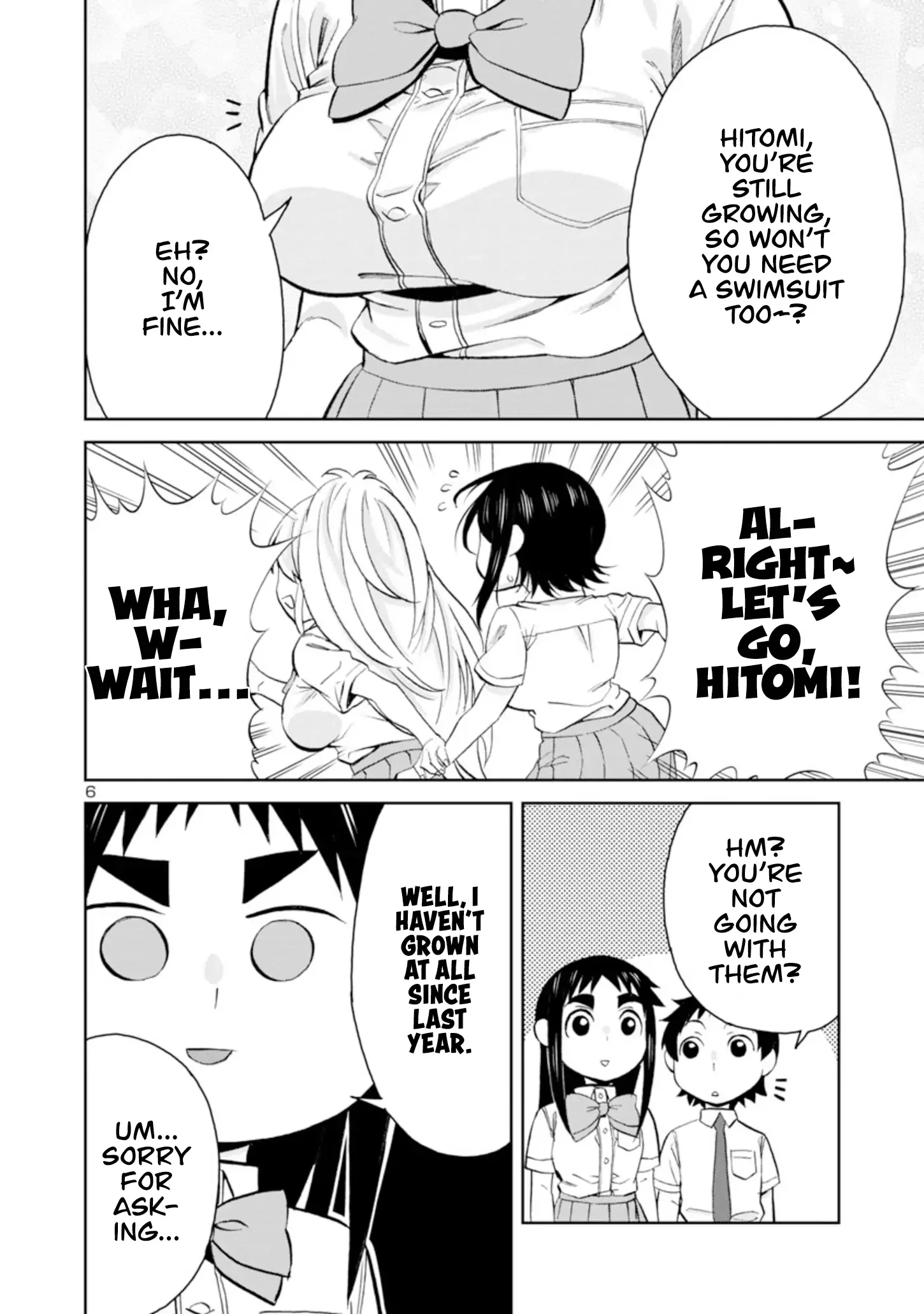 Hitomi-chan Is Shy With Strangers Chapter 94 page 7