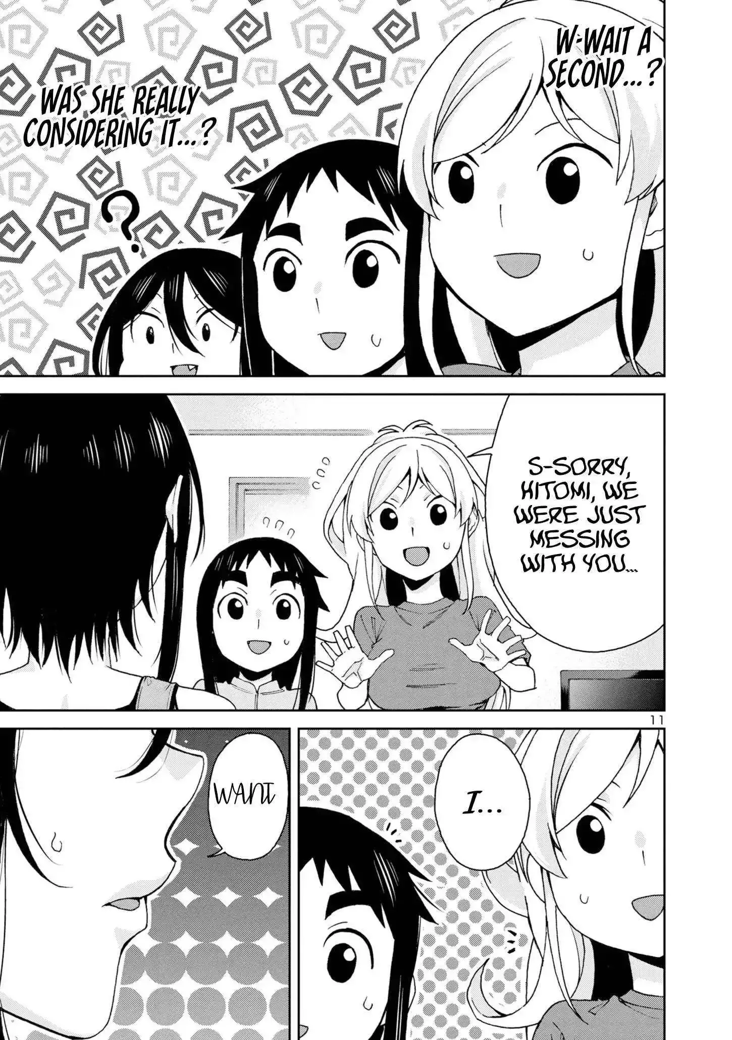 Hitomi-chan Is Shy With Strangers Chapter 107 page 11