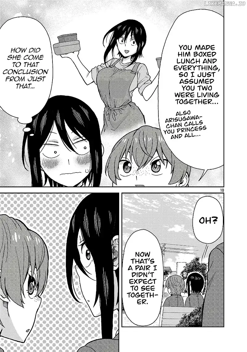 Hitomi-chan Is Shy With Strangers Chapter 123 page 10