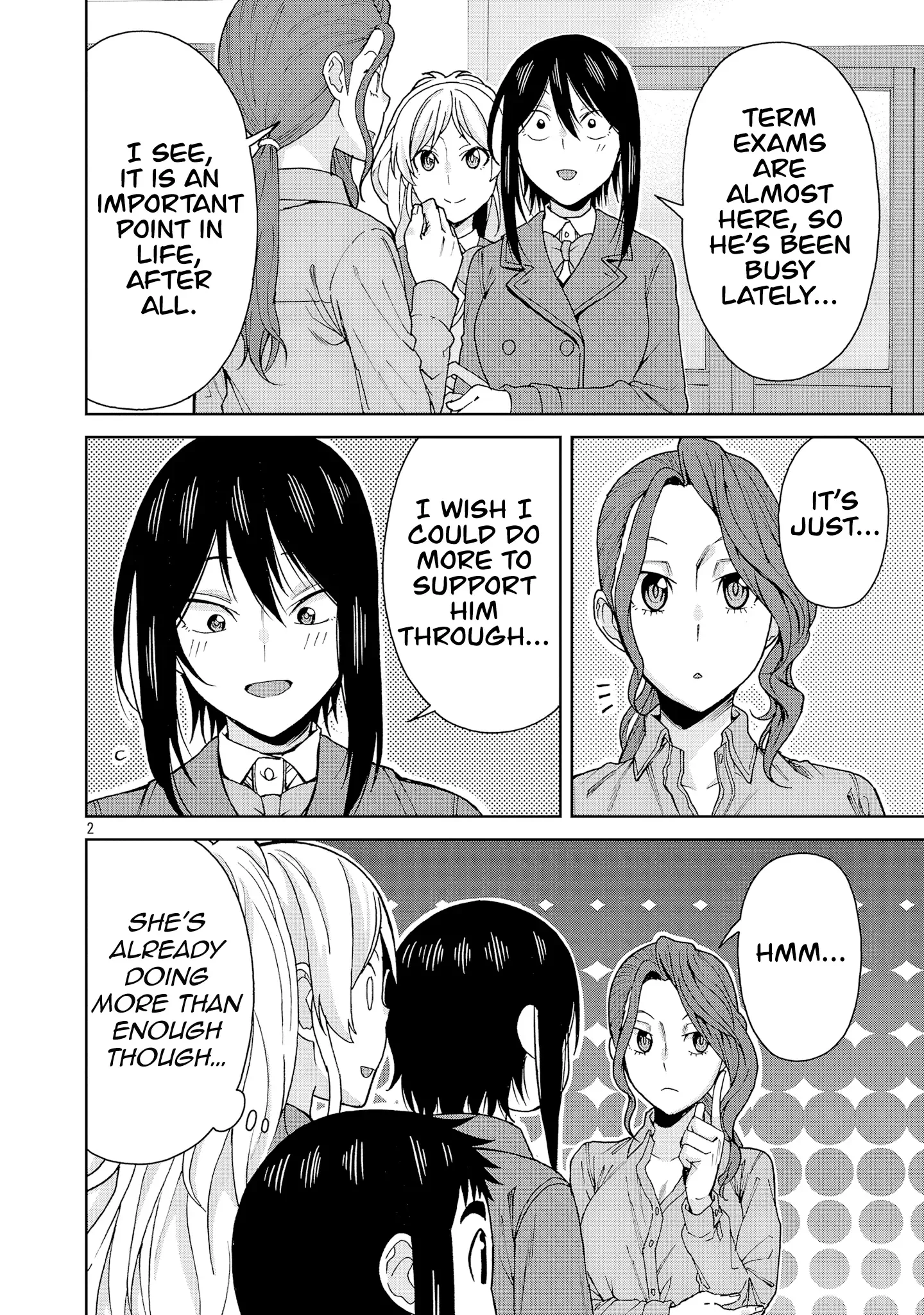 Hitomi-chan Is Shy With Strangers Chapter 128 page 3