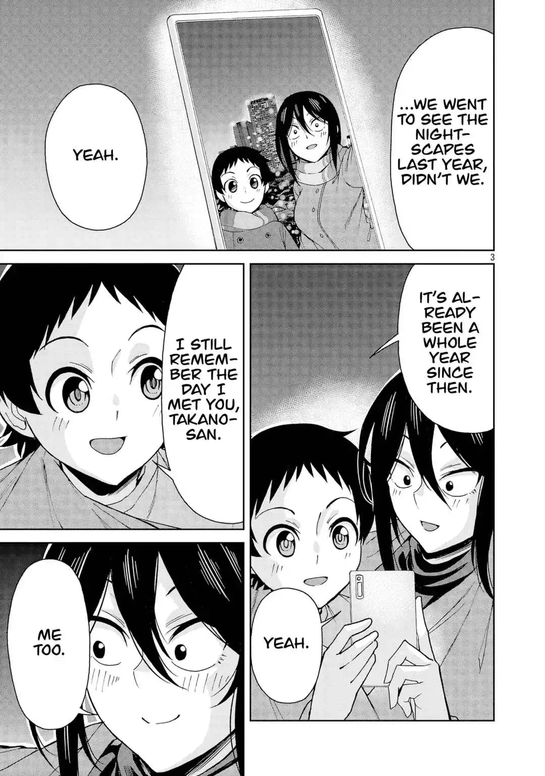 Hitomi-chan Is Shy With Strangers Chapter 133 page 3