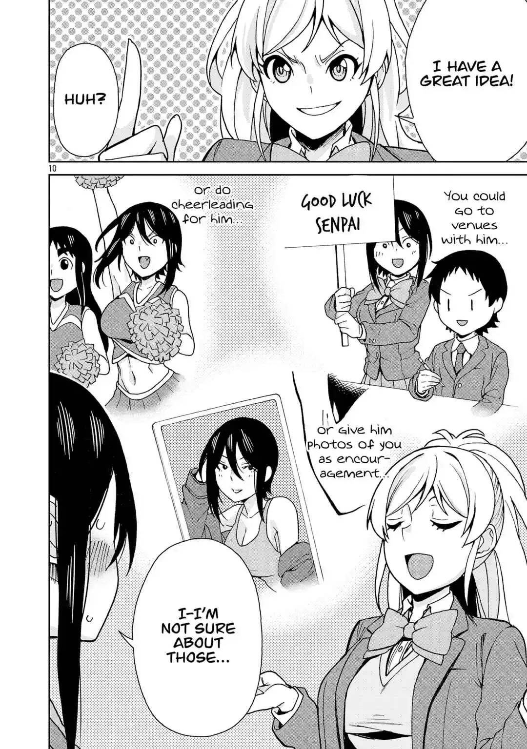 Hitomi-chan Is Shy With Strangers Chapter 137 page 10