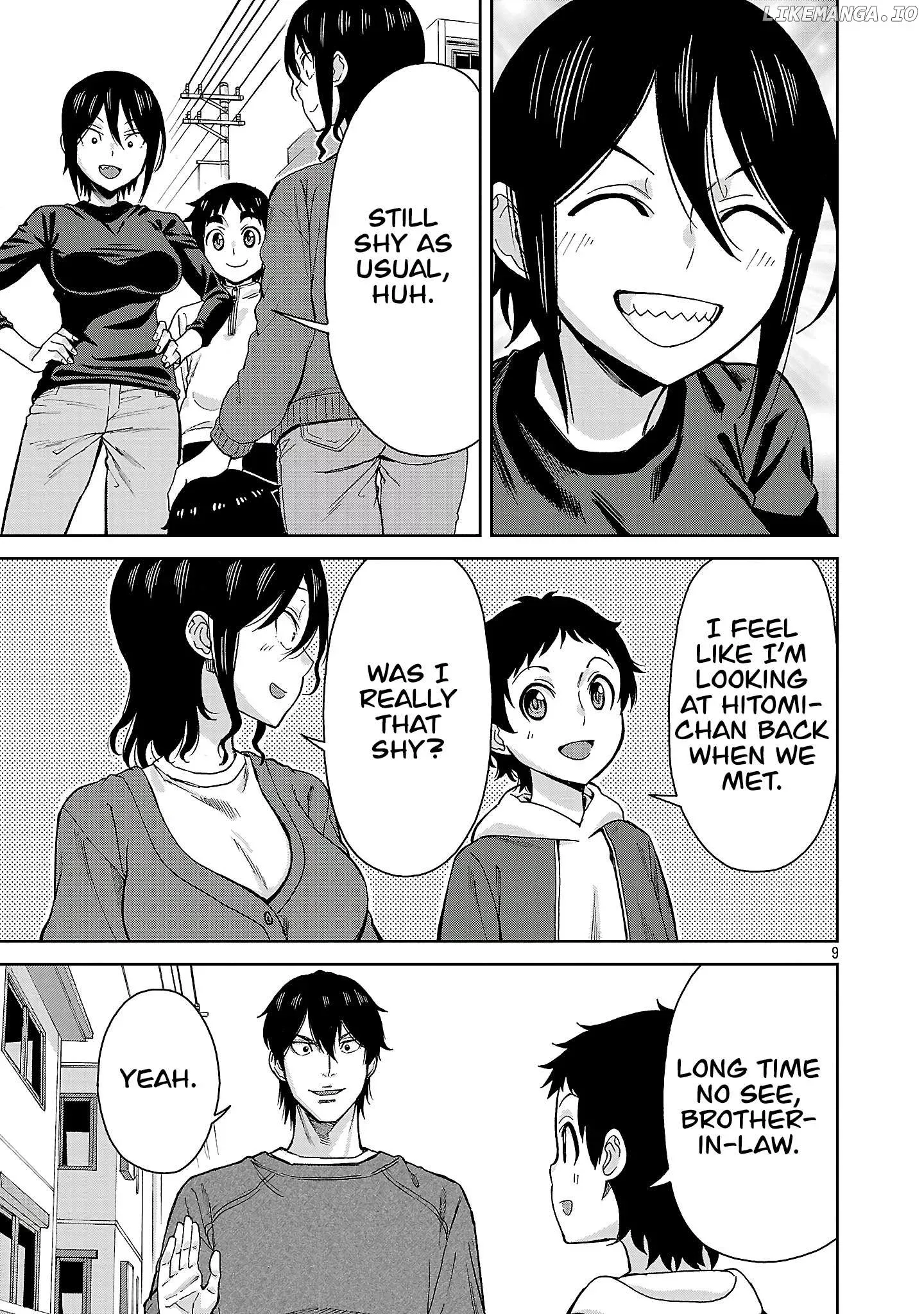 Hitomi-chan Is Shy With Strangers Chapter 144 page 8