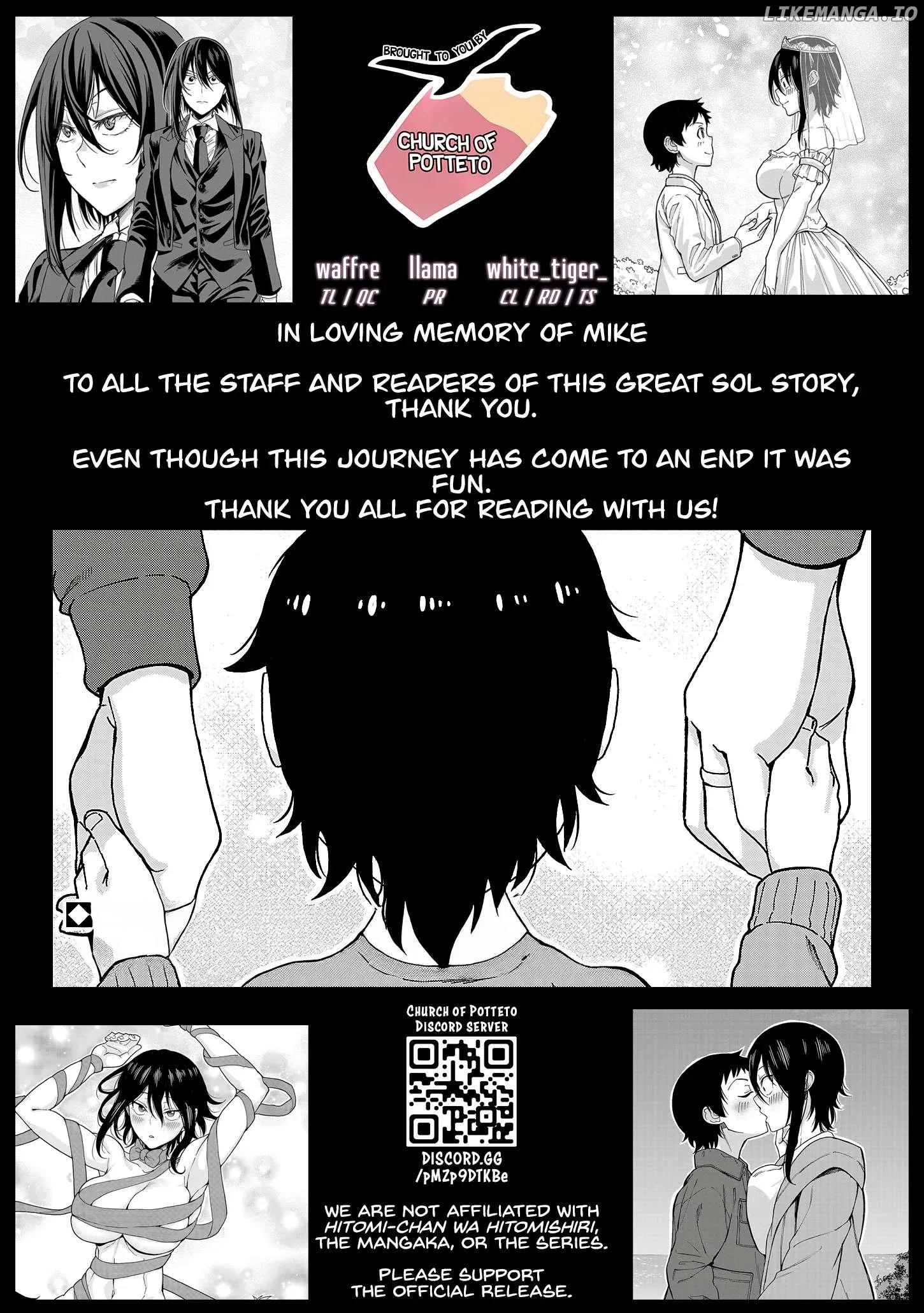 Hitomi-chan Is Shy With Strangers Chapter 144 page 14