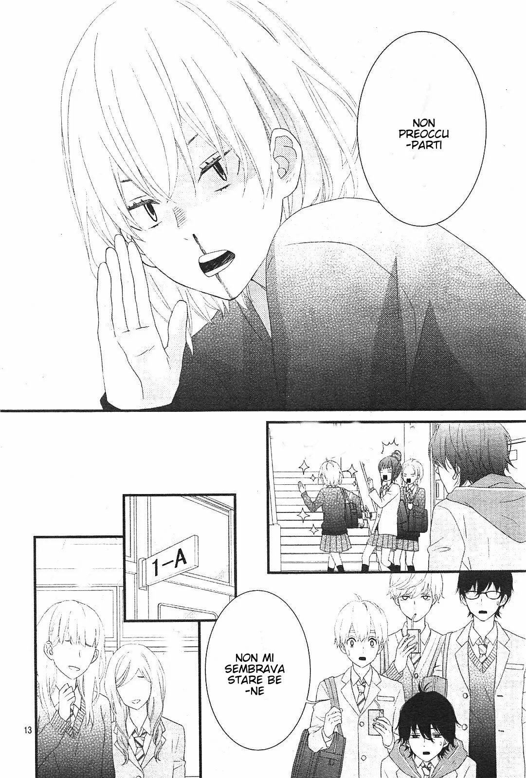 Haru wa Mijikashi Koiseyo Danshi Chapter 1 page 14
