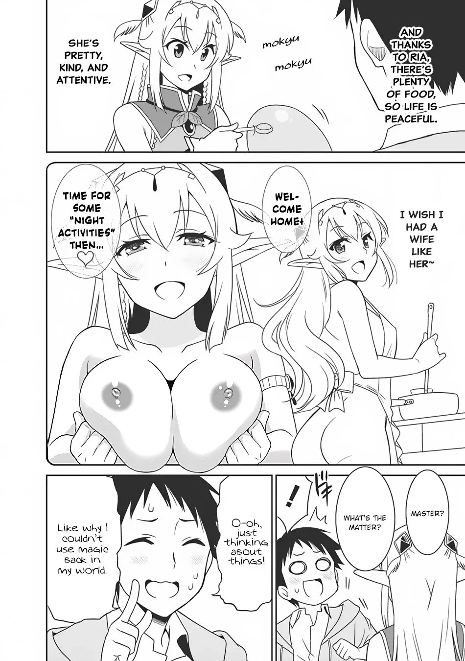 Humans are the Strongest Race ~Starting a Slow Life with an Elf Wife in a Different World~ Chapter 6 page 3