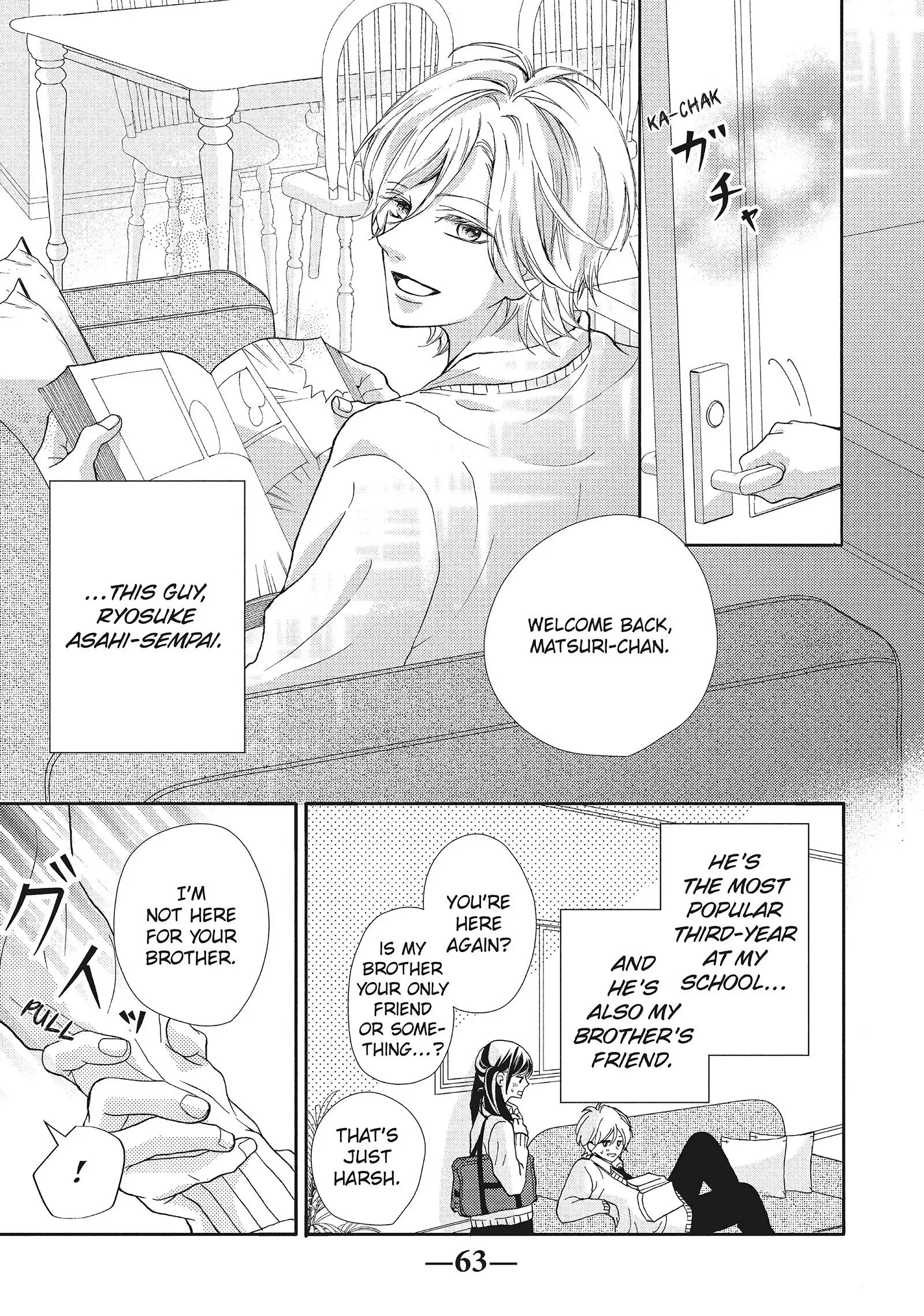 Asahi-senpai no Okiniiri Chapter 2 page 4