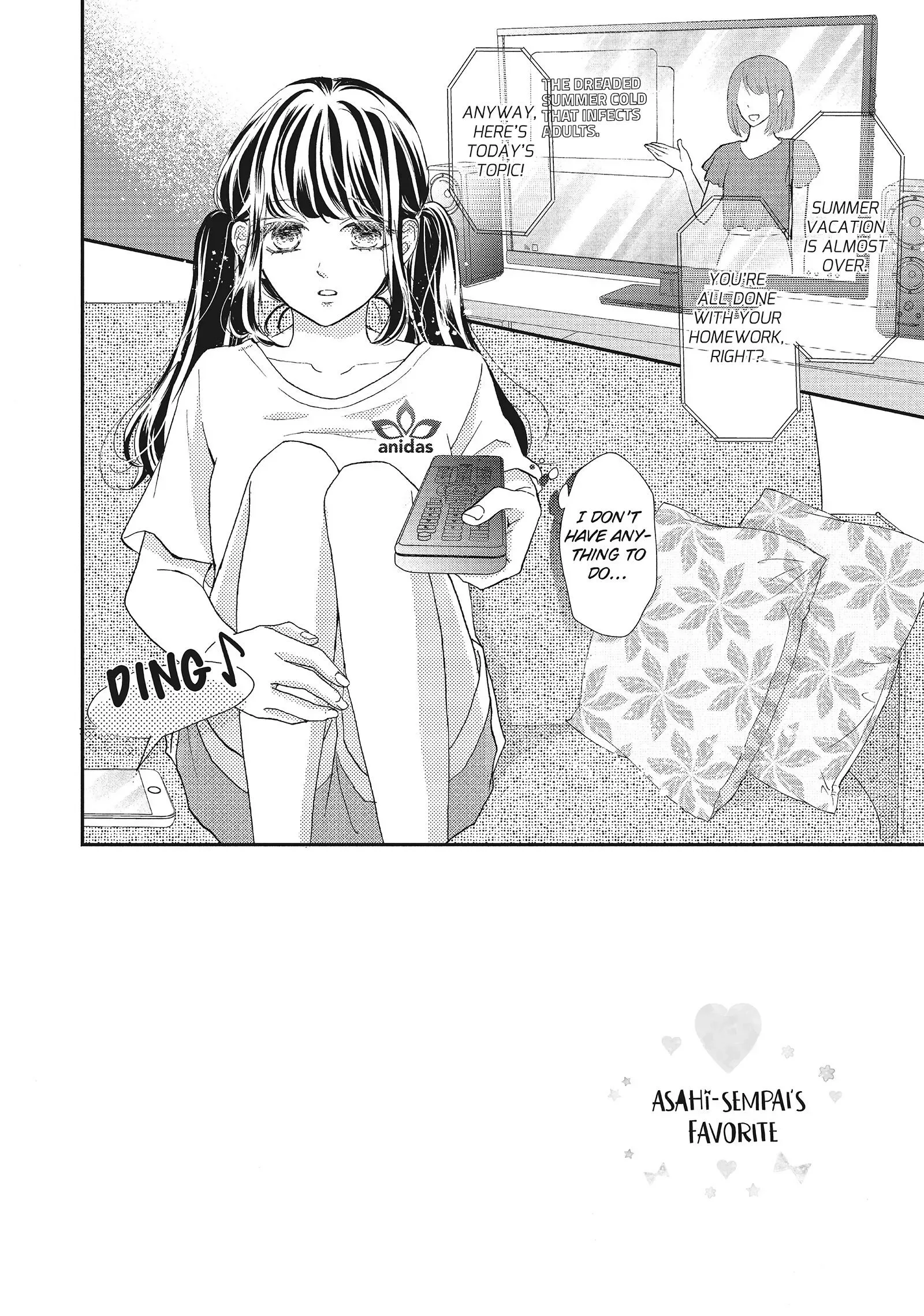 Asahi-senpai no Okiniiri Chapter 8 page 3