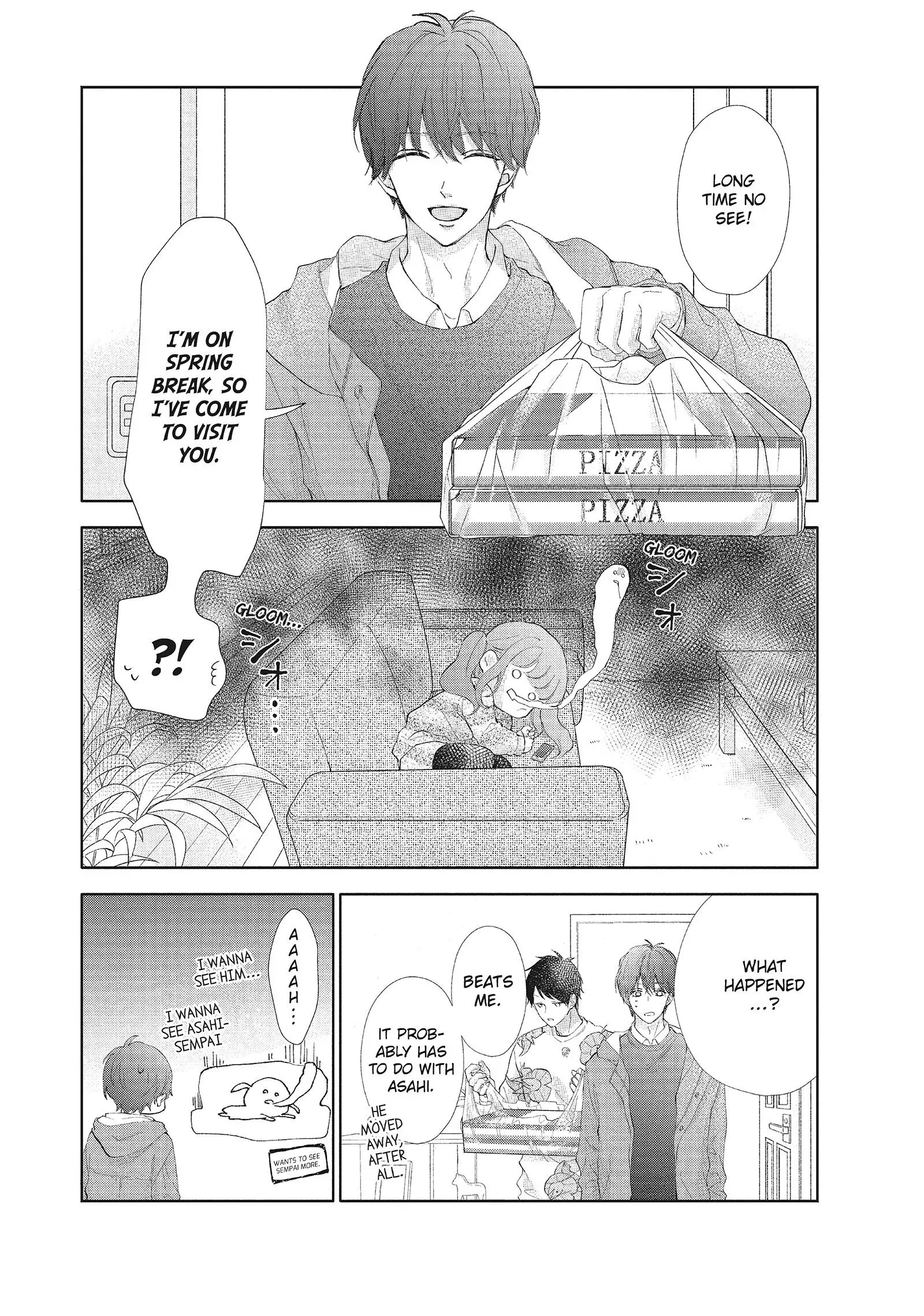 Asahi-senpai no Okiniiri Chapter 28 page 19