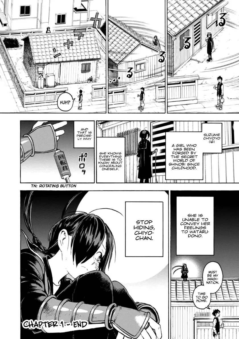 Shinobuna! Chiyo-chan Chapter 1 page 26