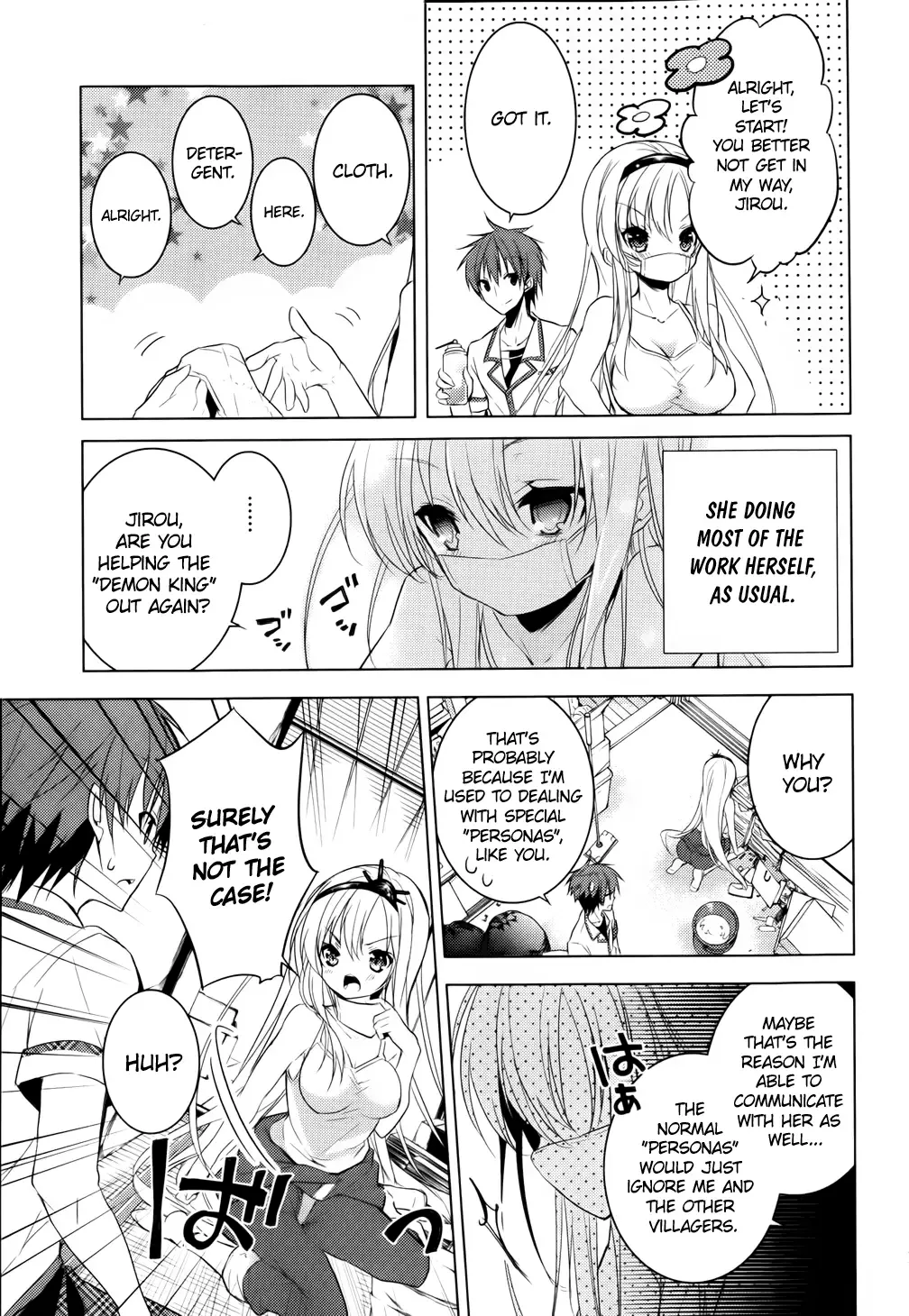 Maou na Ano Ko to Murabito A Chapter 11 page 9