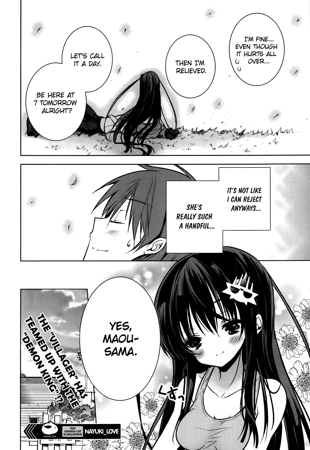Maou na Ano Ko to Murabito A Chapter 9 page 32