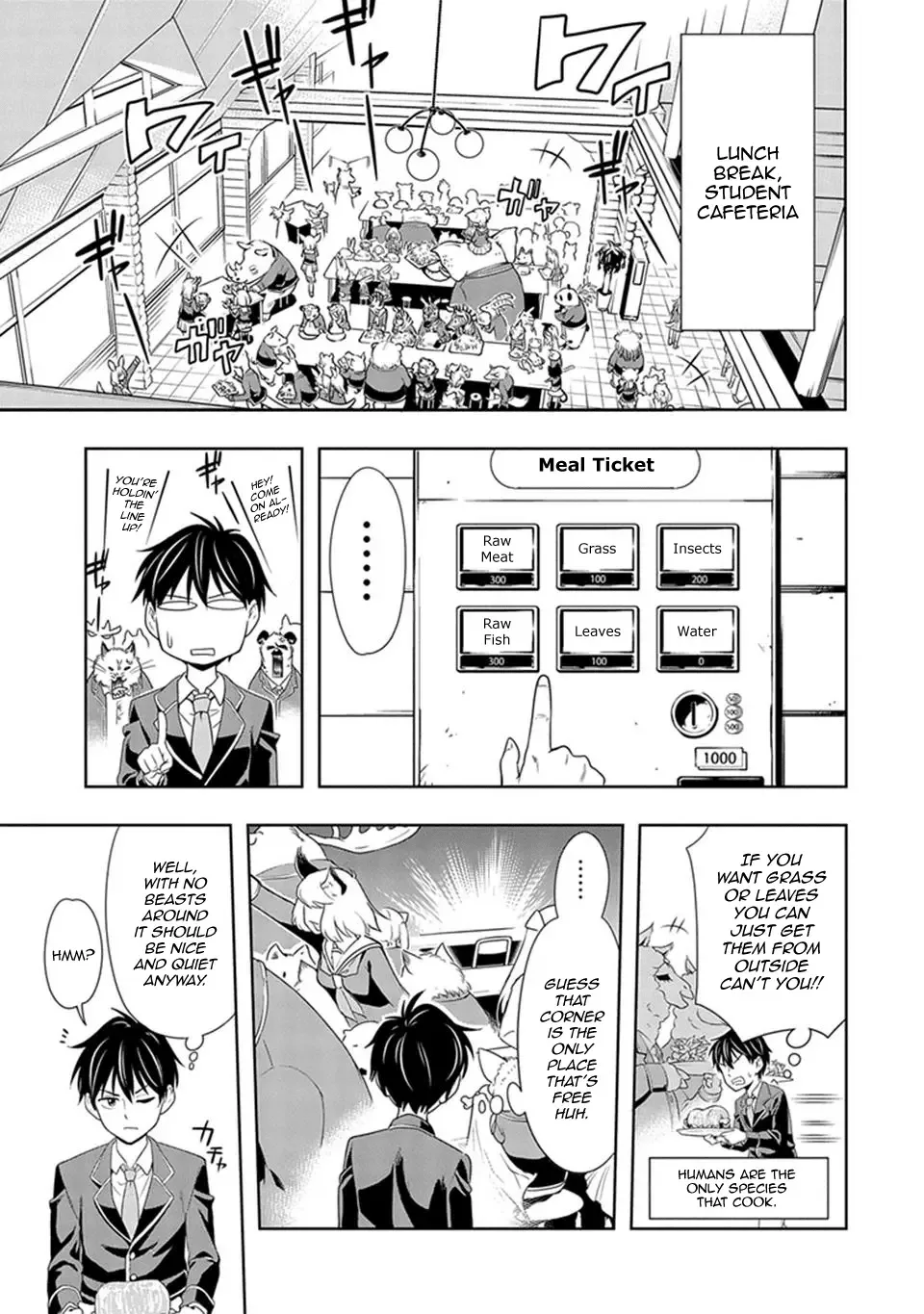 Murenase! Shiiton Gakuen Chapter 1 page 8