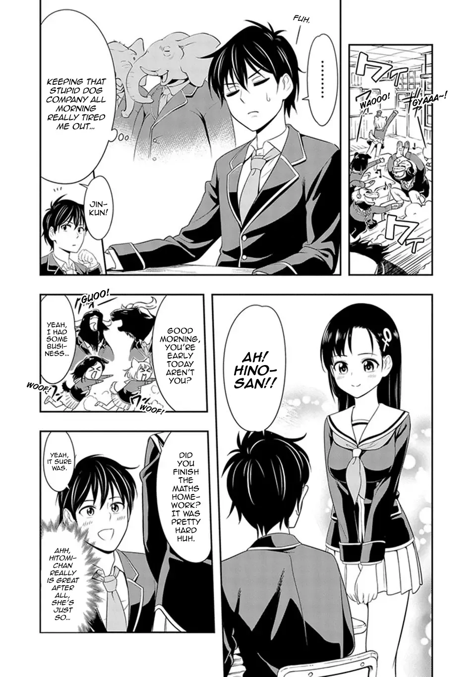 Murenase! Shiiton Gakuen Chapter 2 page 8