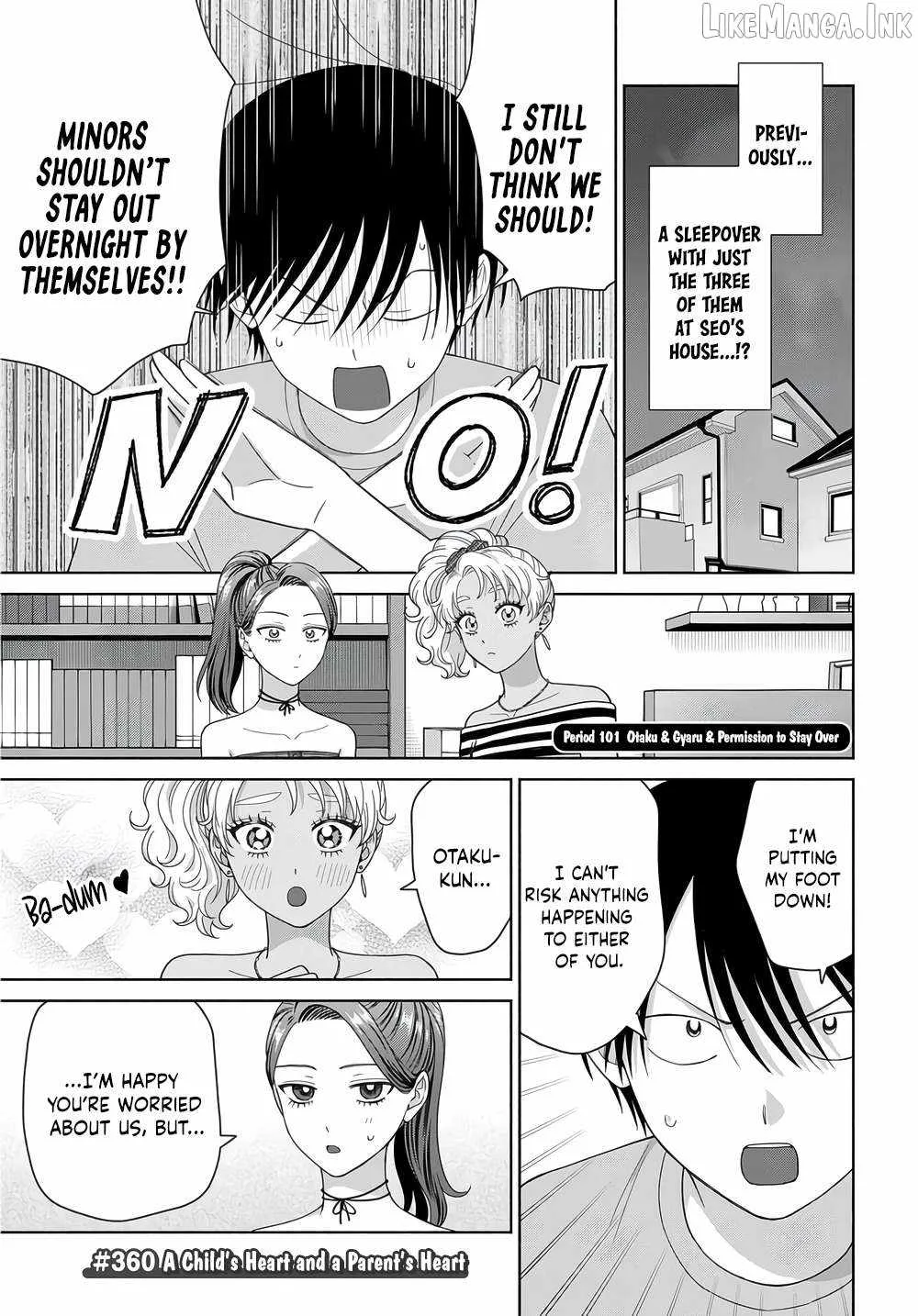 Gal Can’t Be Kind to Otaku!? Chapter 101 page 1