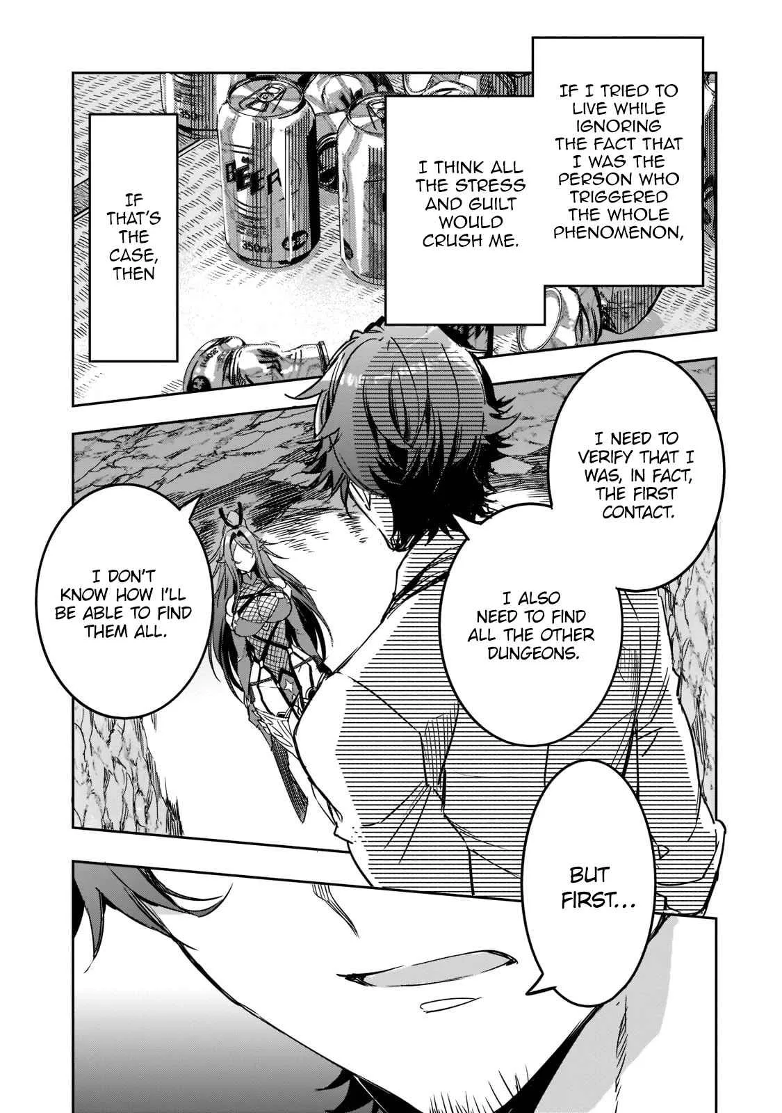 Dungeon Busters: I Am Just Middle-Aged Man, But I Save the World Because of Appeared the Dungeon in My Home Garden. Chapter 3 page 6