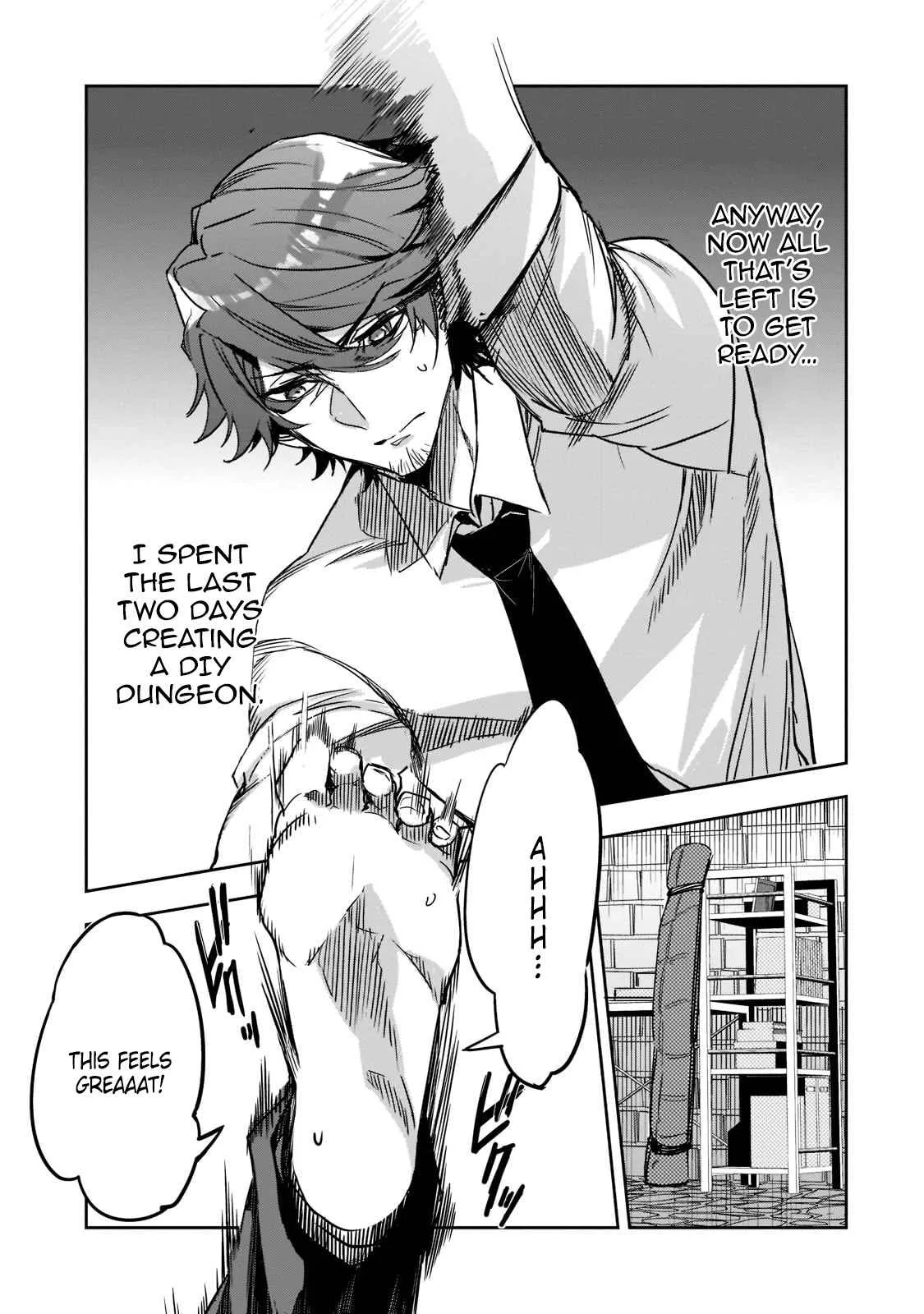 Dungeon Busters: I Am Just Middle-Aged Man, But I Save the World Because of Appeared the Dungeon in My Home Garden. Chapter 3 page 12