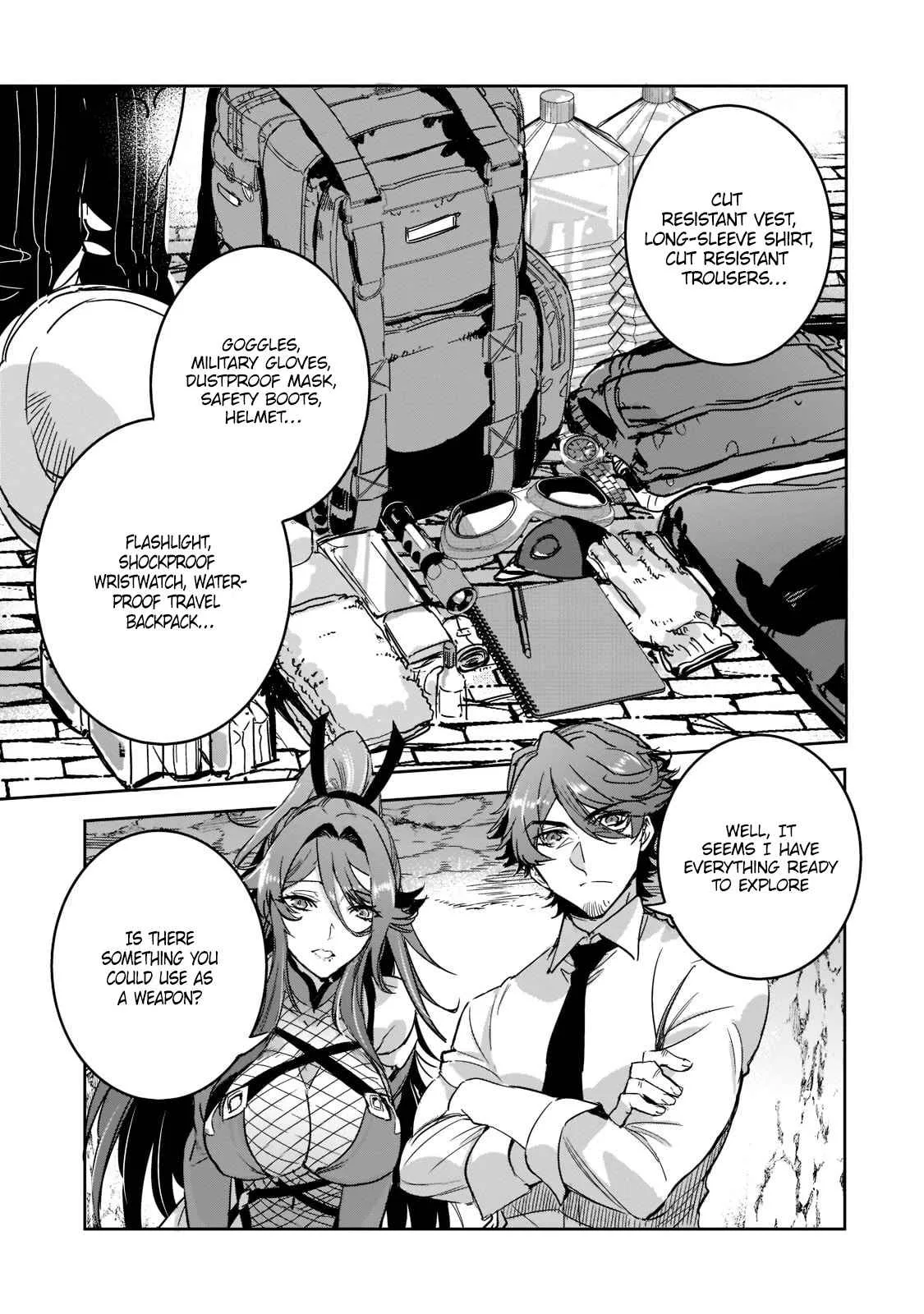 Dungeon Busters: I Am Just Middle-Aged Man, But I Save the World Because of Appeared the Dungeon in My Home Garden. Chapter 4 page 2