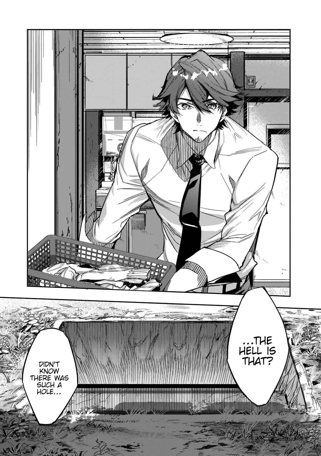 Dungeon Busters: I Am Just Middle-Aged Man, But I Save the World Because of Appeared the Dungeon in My Home Garden. Chapter 1 page 15