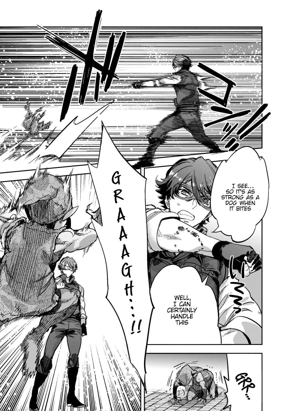 Dungeon Busters: I Am Just Middle-Aged Man, But I Save the World Because of Appeared the Dungeon in My Home Garden. Chapter 4 page 13