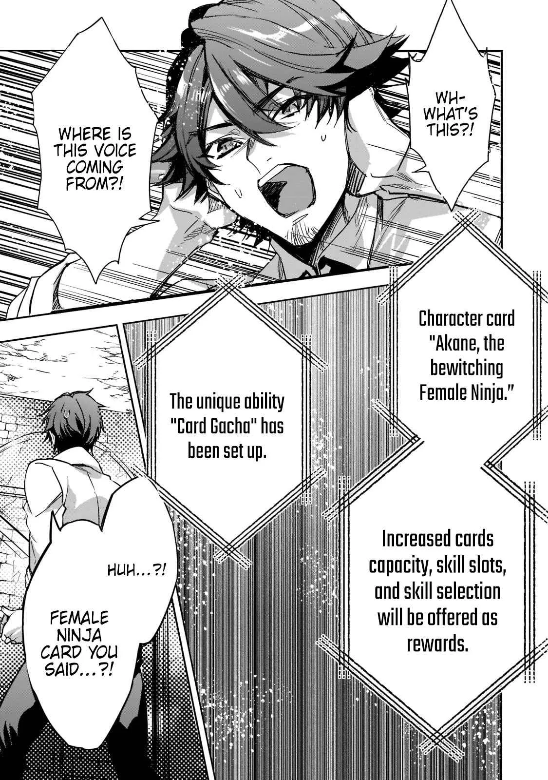 Dungeon Busters: I Am Just Middle-Aged Man, But I Save the World Because of Appeared the Dungeon in My Home Garden. Chapter 1 page 24