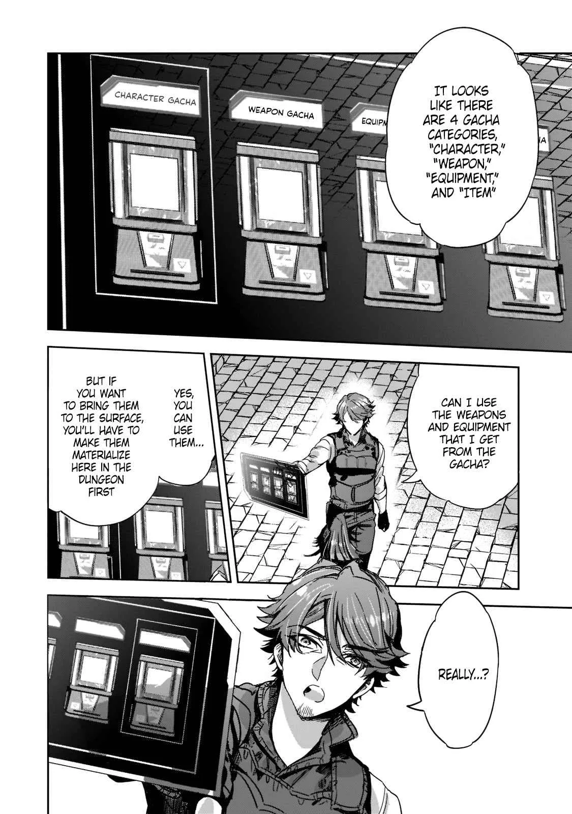 Dungeon Busters: I Am Just Middle-Aged Man, But I Save the World Because of Appeared the Dungeon in My Home Garden. Chapter 4 page 27