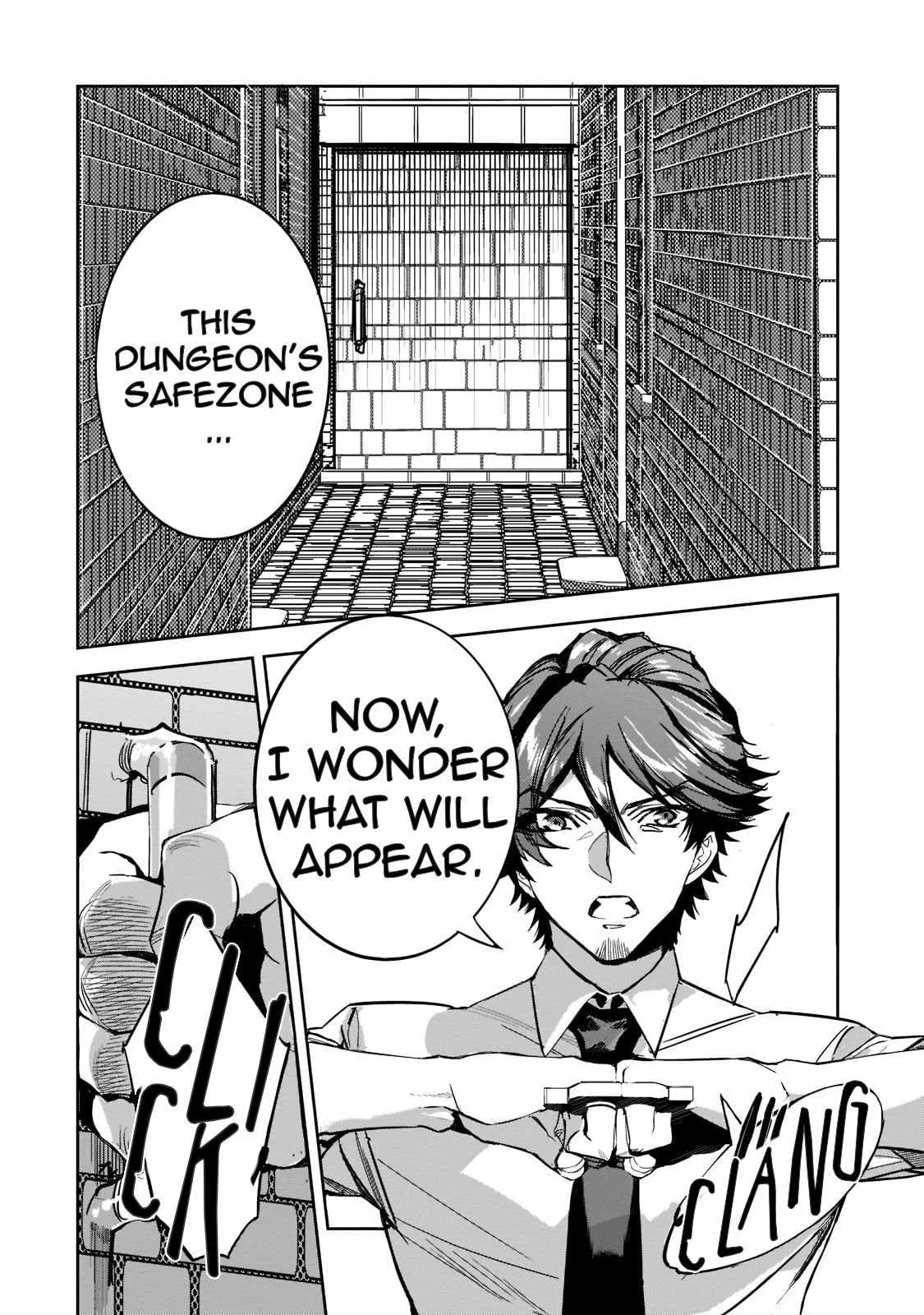 Dungeon Busters: I Am Just Middle-Aged Man, But I Save the World Because of Appeared the Dungeon in My Home Garden. Chapter 8 page 14