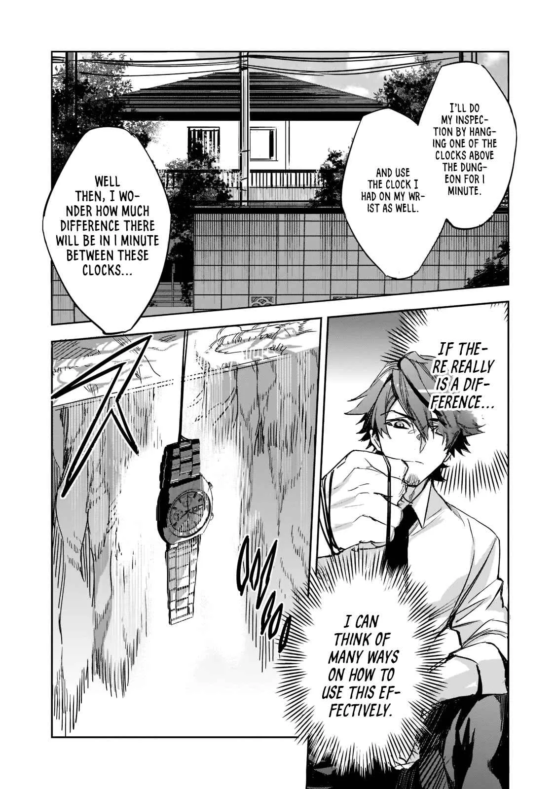 Dungeon Busters: I Am Just Middle-Aged Man, But I Save the World Because of Appeared the Dungeon in My Home Garden. Chapter 2 page 26