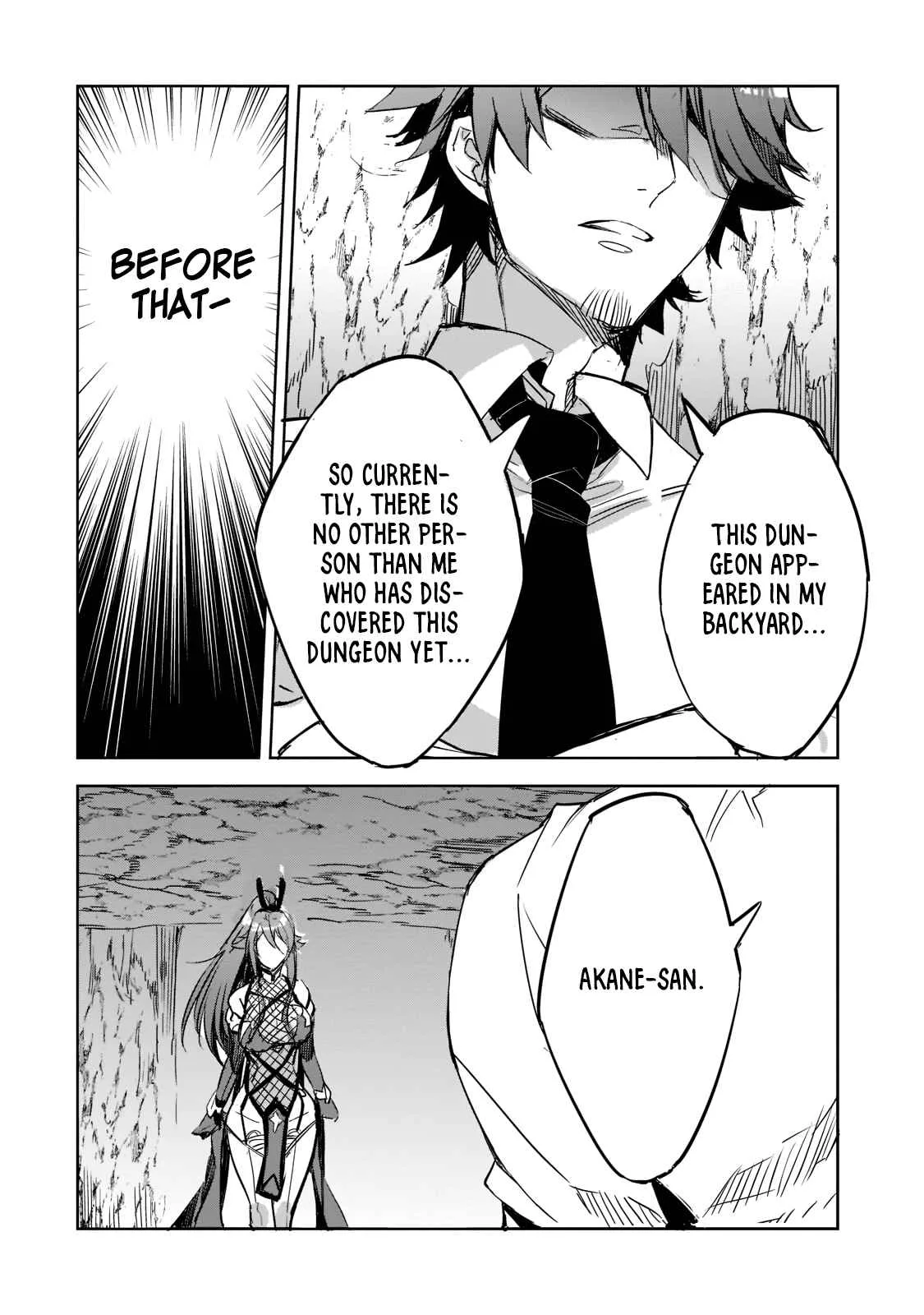 Dungeon Busters: I Am Just Middle-Aged Man, But I Save the World Because of Appeared the Dungeon in My Home Garden. Chapter 2 page 35