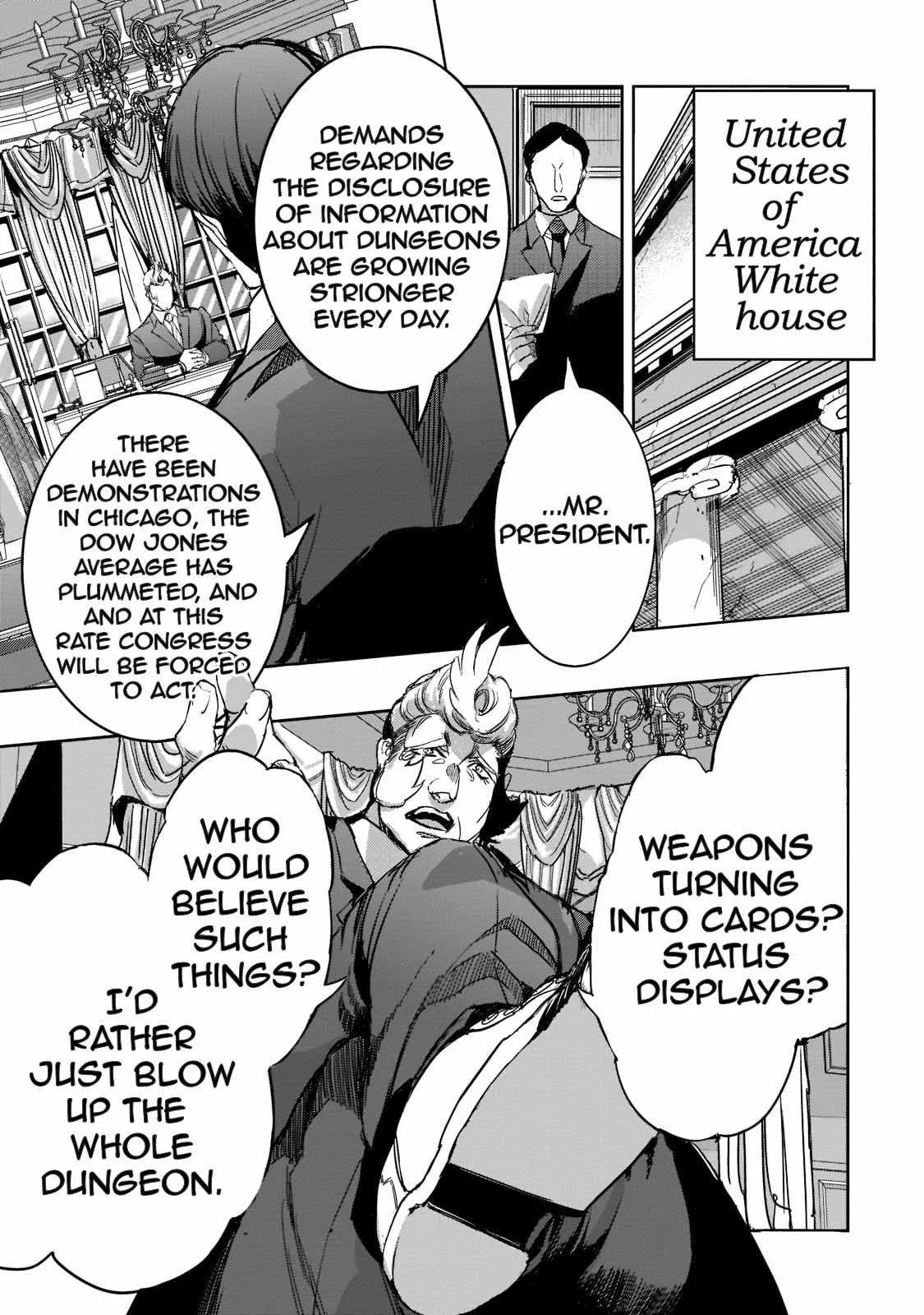 Dungeon Busters: I Am Just Middle-Aged Man, But I Save the World Because of Appeared the Dungeon in My Home Garden. Chapter 9 page 11