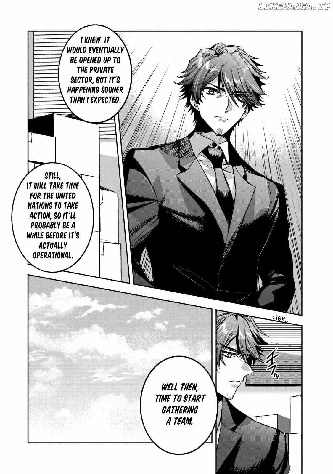 Dungeon Busters: I Am Just Middle-Aged Man, But I Save the World Because of Appeared the Dungeon in My Home Garden. Chapter 11 page 2