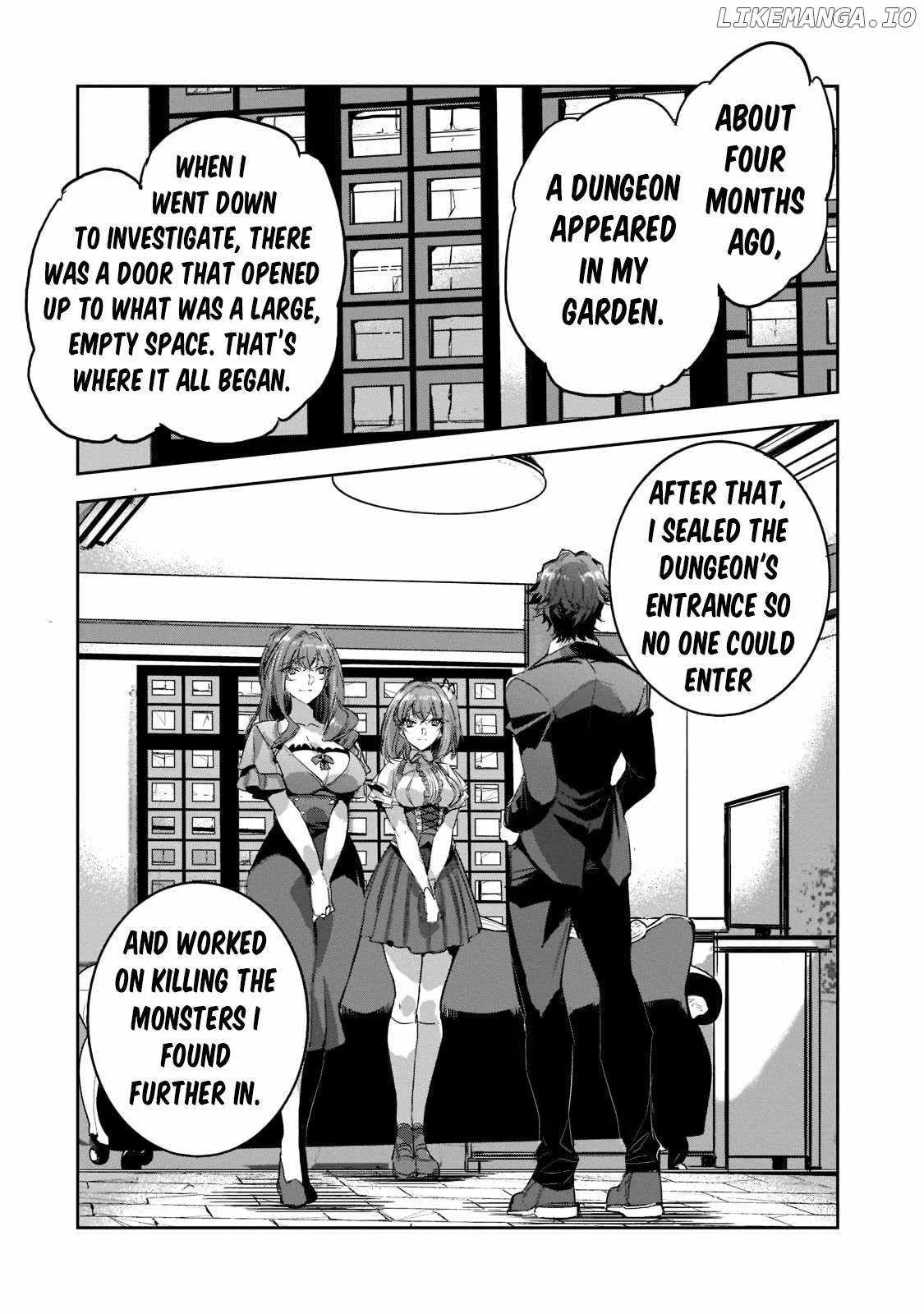 Dungeon Busters: I Am Just Middle-Aged Man, But I Save the World Because of Appeared the Dungeon in My Home Garden. Chapter 11 page 8