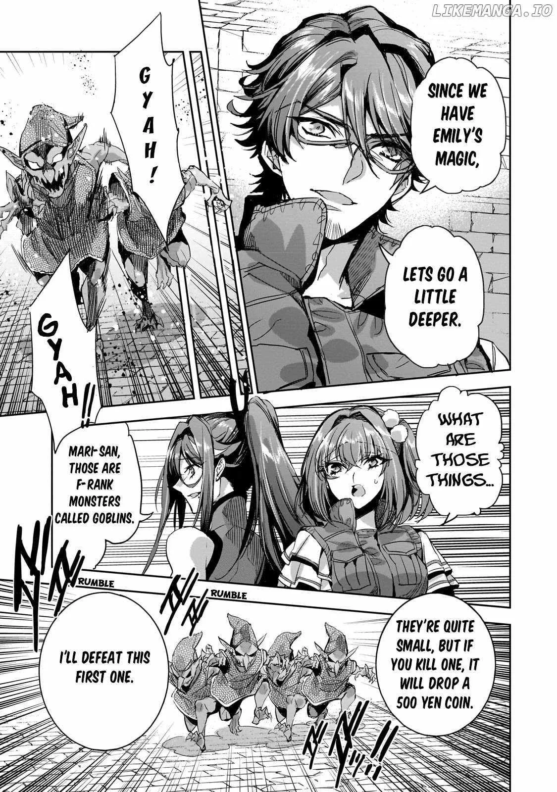Dungeon Busters: I Am Just Middle-Aged Man, But I Save the World Because of Appeared the Dungeon in My Home Garden. Chapter 12 page 13